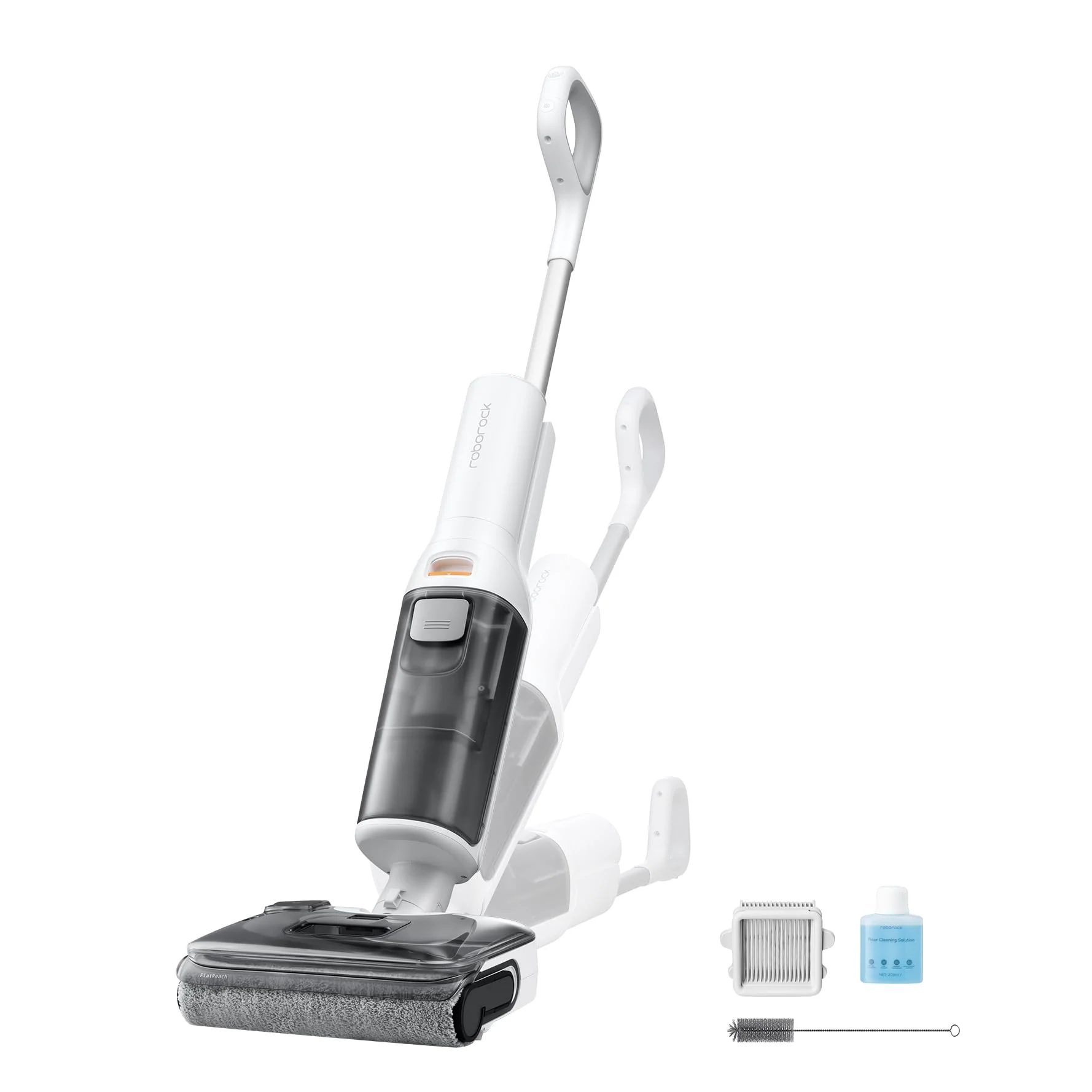 roborock F25 RT Nass-Trocken-Staubsauger, 20.000 Pa kabelloser All-in-One Staubsauger und Mopp, Leichter Hartbodenreiniger, elektrische Kantenreinigung, Heißwasser-Selbstreinigung und Trocknung. - Image 5