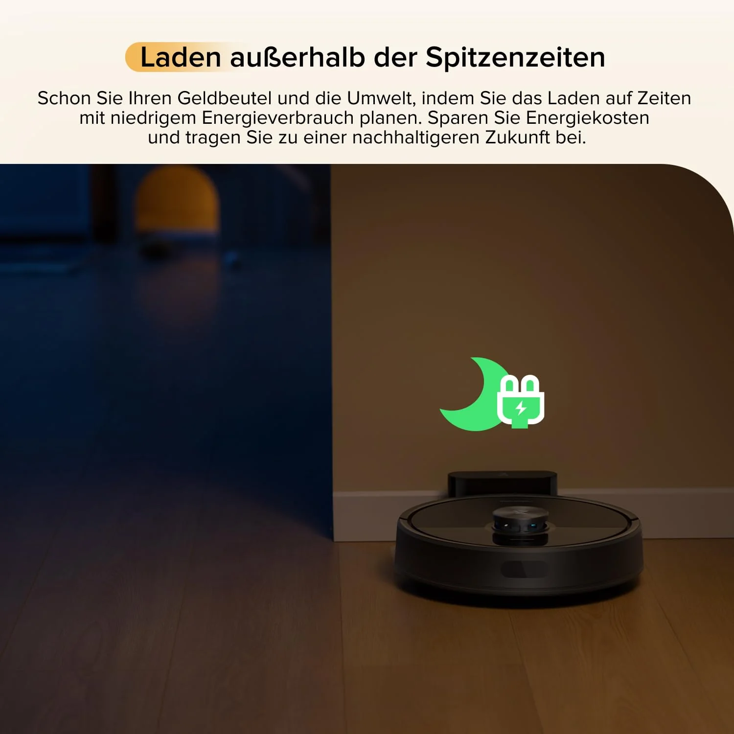 roborock Q7 M5 Saugroboter mit Wischfunktion, 10.000Pa Starker Saugkraft, Dual Anti-Tangle-System, 150Min Laufzeit, LiDAR Navigation, Staubsauger Roboter für Teppich, Tierhaare, APP Steuerung(Schwarz) - Image 8