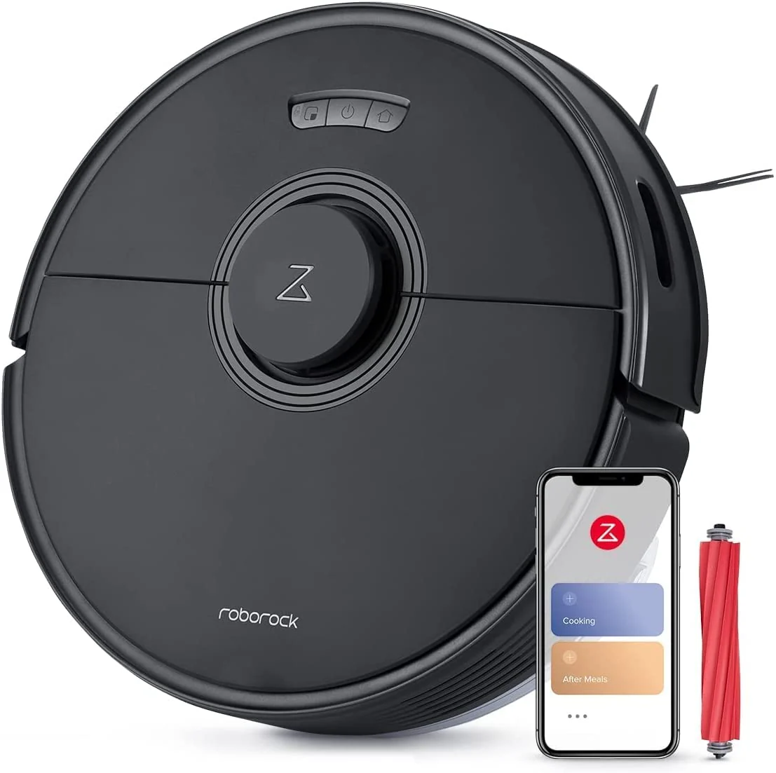roborock Q7 Max Staubsauger, Roboter, 4200 Pa, 180 Minuten Akkulaufzeit, Roboter, selbstheilend, mit Lidar-Navigation, Kartografie, WiFi/APP/Alexa, Upgrade des S5 Max (schwarz) - Image 12