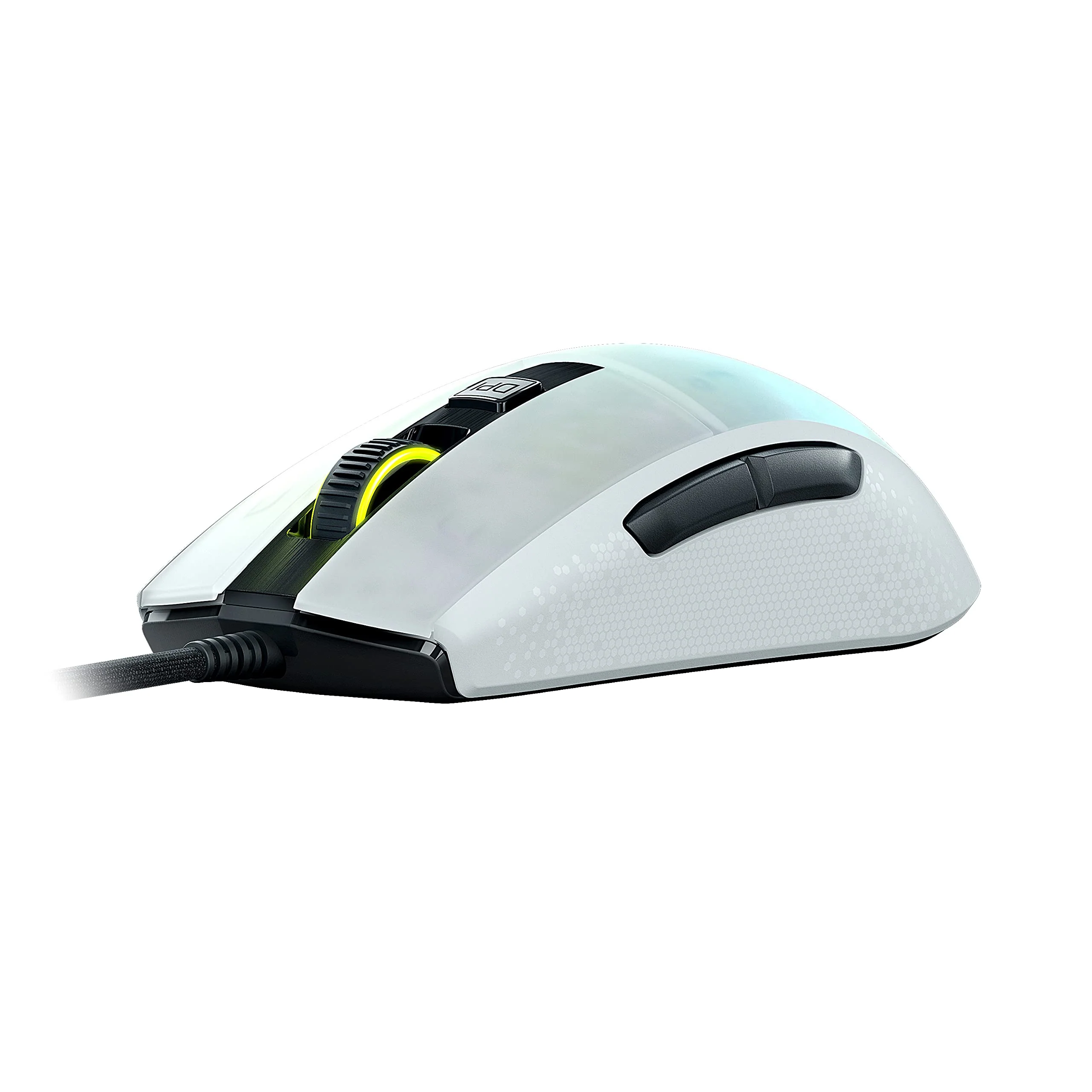 Roccat Burst Pro - Extrem leichte Optical Gaming Maus (hohe Präzision, Optischer Owl-Eye Sensor (100 bis 16.000 Dpi), RGB AIMO LED Beleuchtung, 68g leicht, Designt in Deutschland), weiß - Image 8