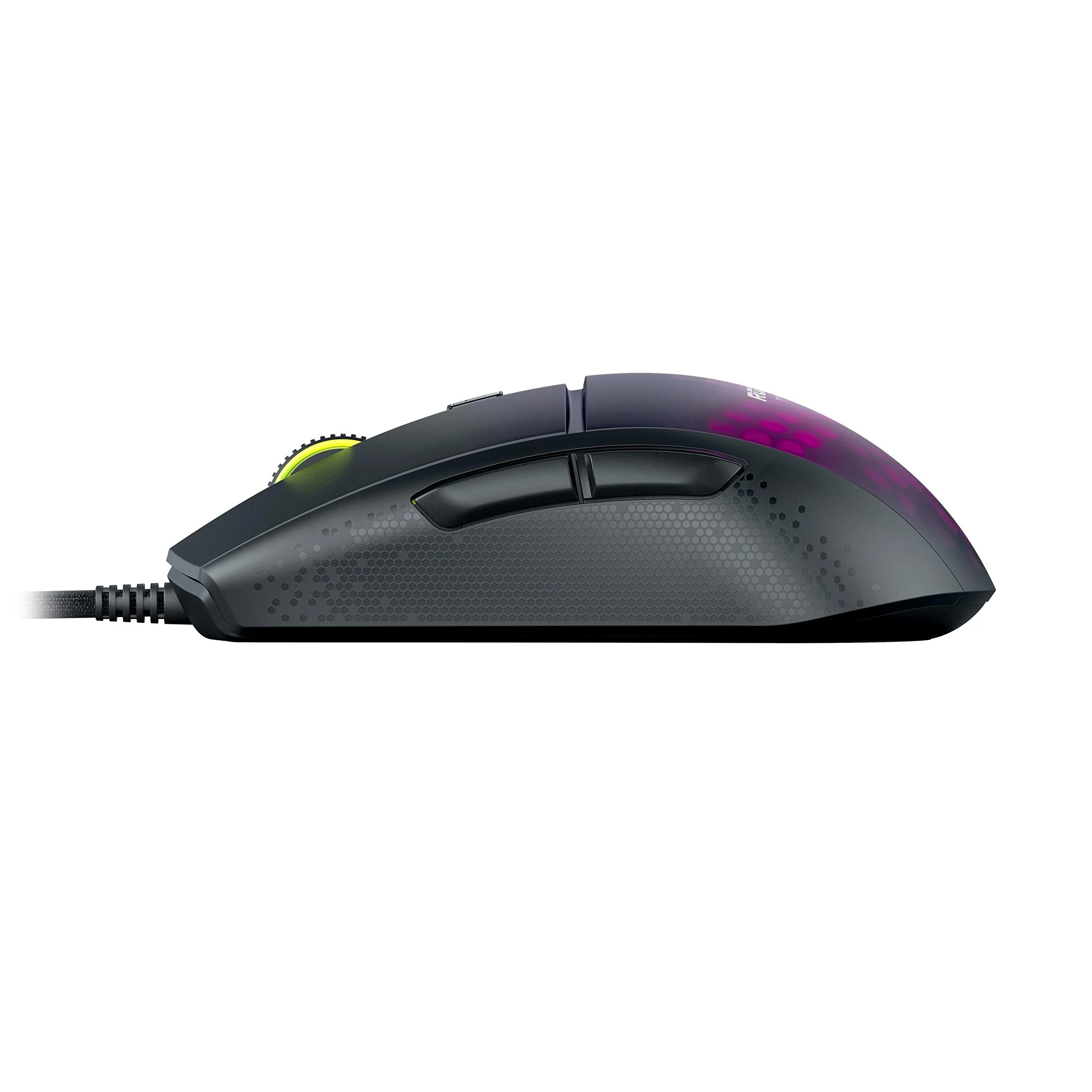 Roccat Burst Pro - Extrem leichte Optical Pro Gaming Maus (hohe Präzision, Optischer Owl-Eye Sensor (100 bis 16.000 Dpi), RGB AIMO LED Beleuchtung, 68g leicht, Designt in Deutschland), schwarz - Image 4