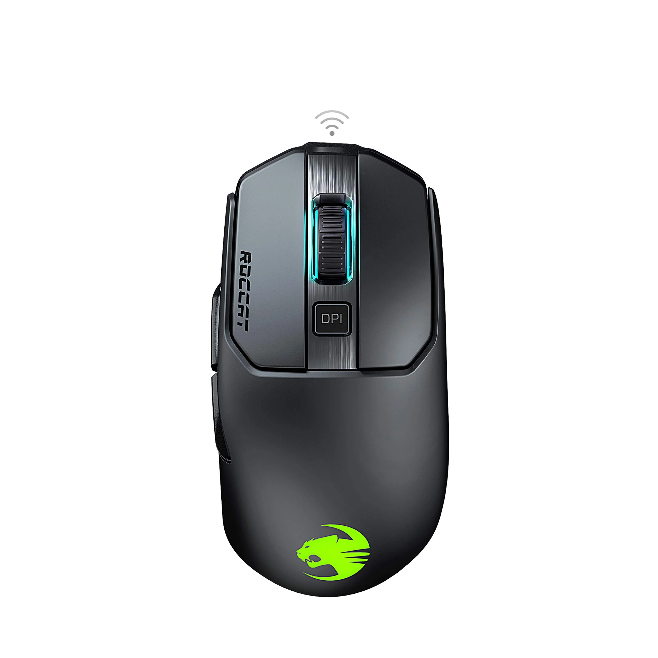 Roccat Kain 200 AIMO RGB Gaming Maus (16.000 Dpi Owl-Eye Sensor, Kabellos, Titan Click Technologie), schwarz - Image 3