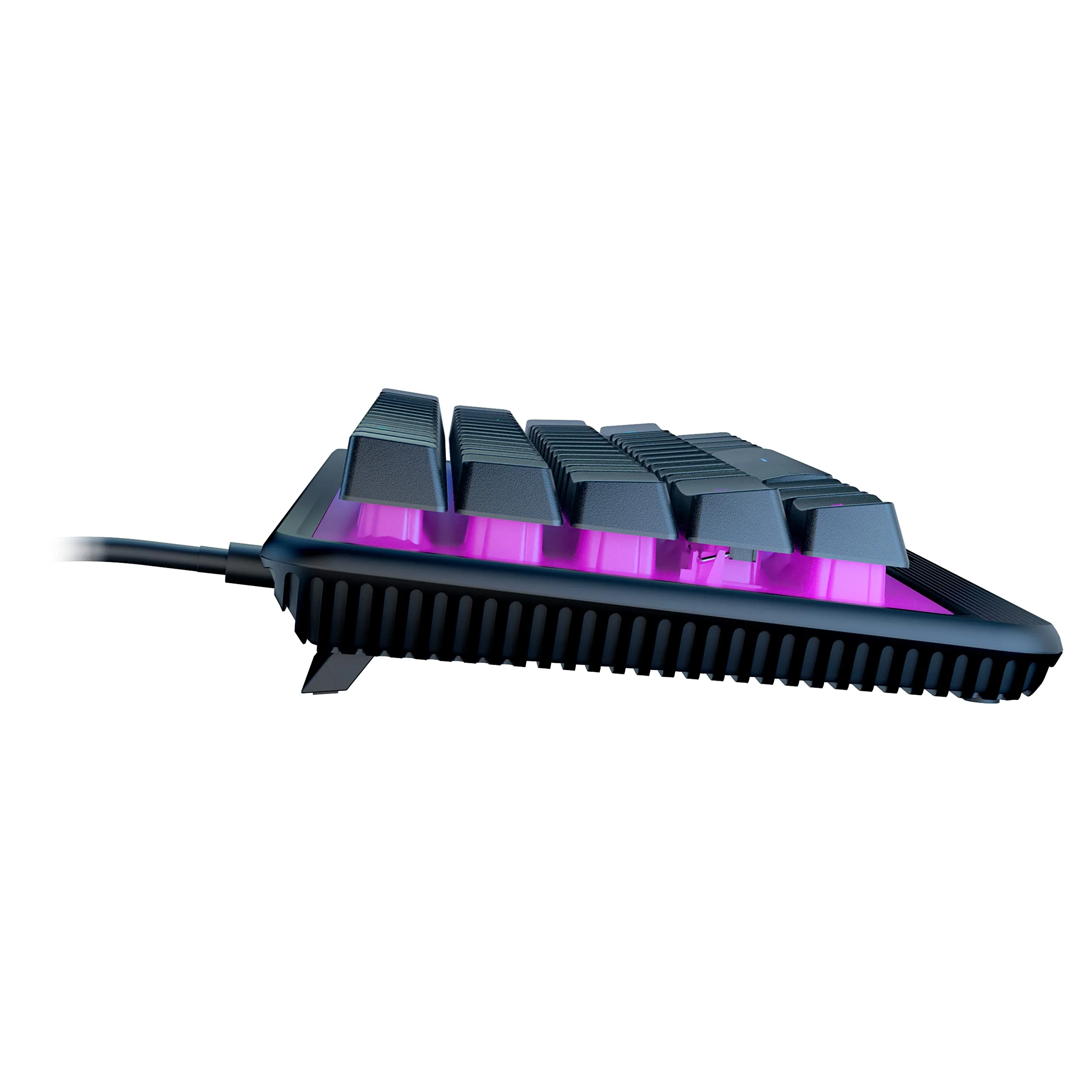 Roccat Magma Mini – 60% RGB-Gaming-Tastatur mit 5 programmierbaren Beleuchtungszonen, Membran-Tastenschalter, programmierbare Funktionsebenen, Anti-Ghosting, & Auslaufsicherheit, Schwarz - Image 4