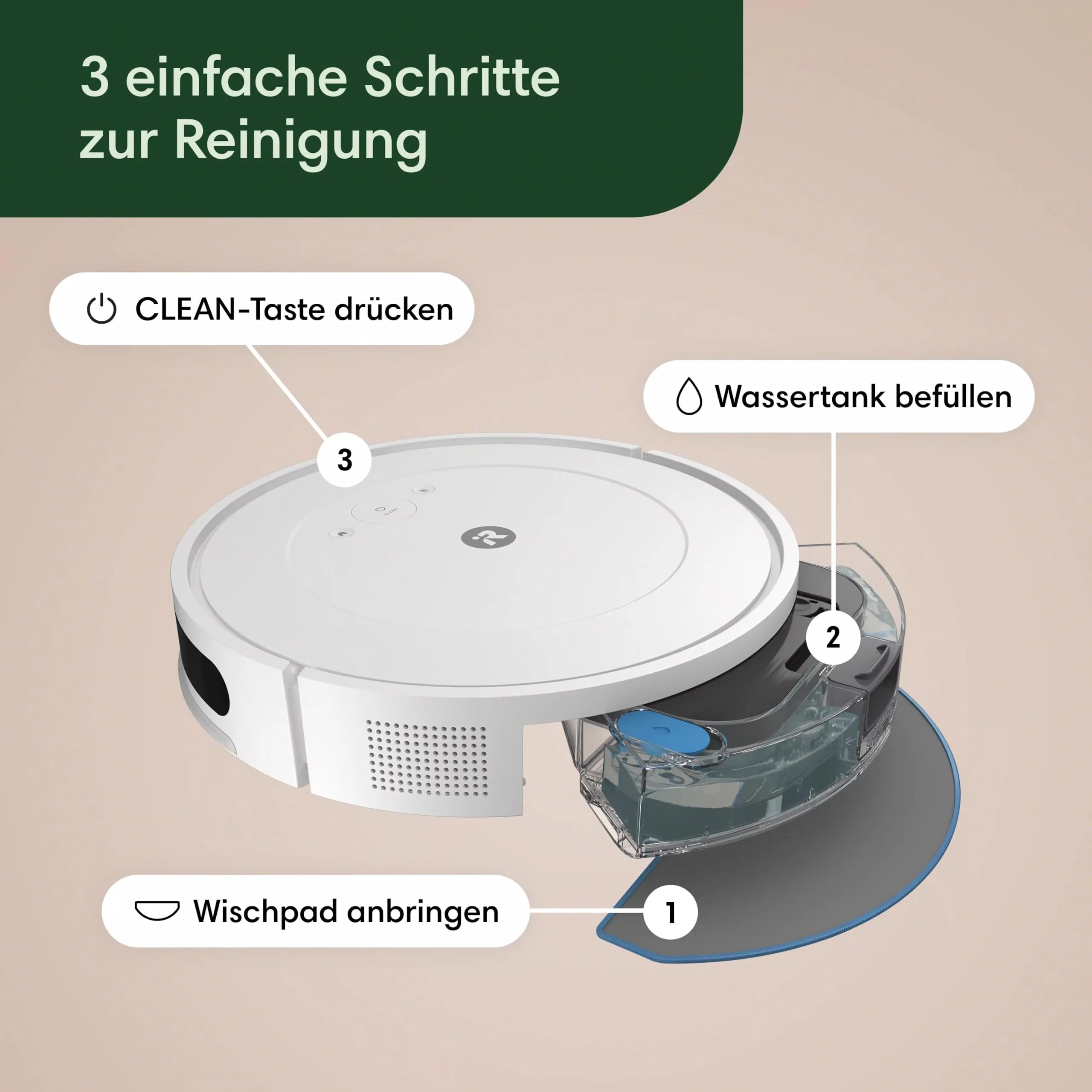 Roomba Combo® Essential 2 mit Absaugstation - Image 5