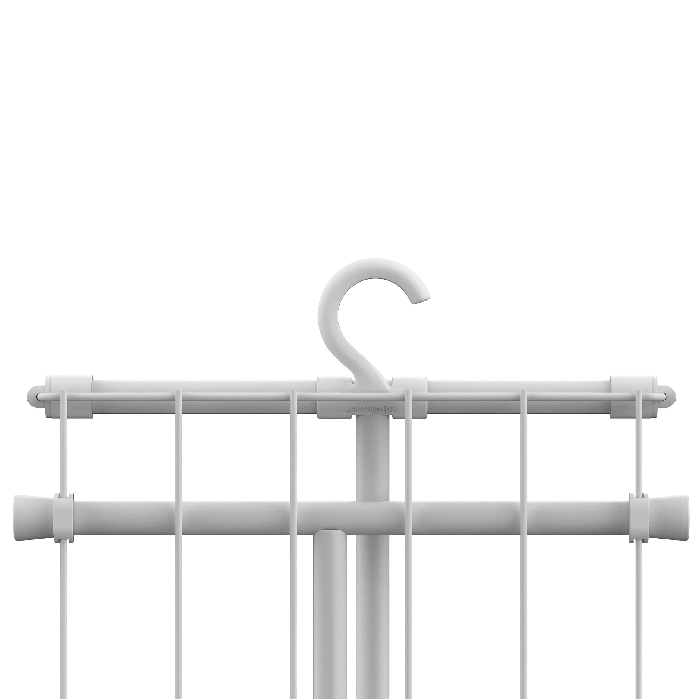 Rörets Wäschetrockner Compact – Aufbewahrungshaken - praktisch und stabil – braucht wenig Platz – 90x32x83 cm – 5,5 m Trockenfläche - Design und Qualität von Schwedens stärkster Trockenständermarke - Image 2