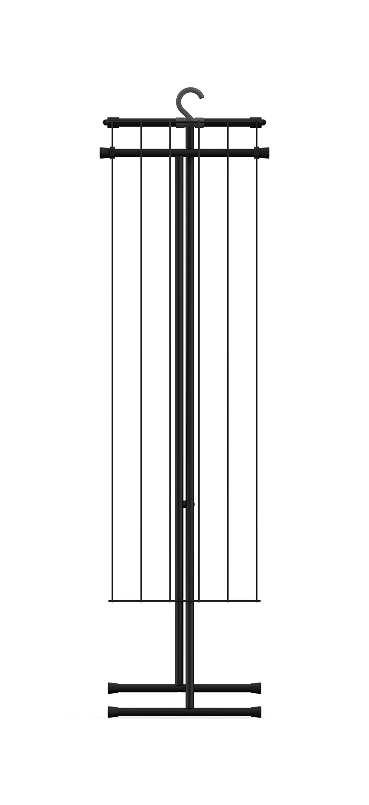 Rörets Wäschetrockner Compact Black – Aufbewahrungshaken - praktisch und stabil – braucht wenig Platz – 90x32x83 cm – 5,5 m Trockenfläche - Qualität von Schwedens stärkster Trockenständermarke - Image 2