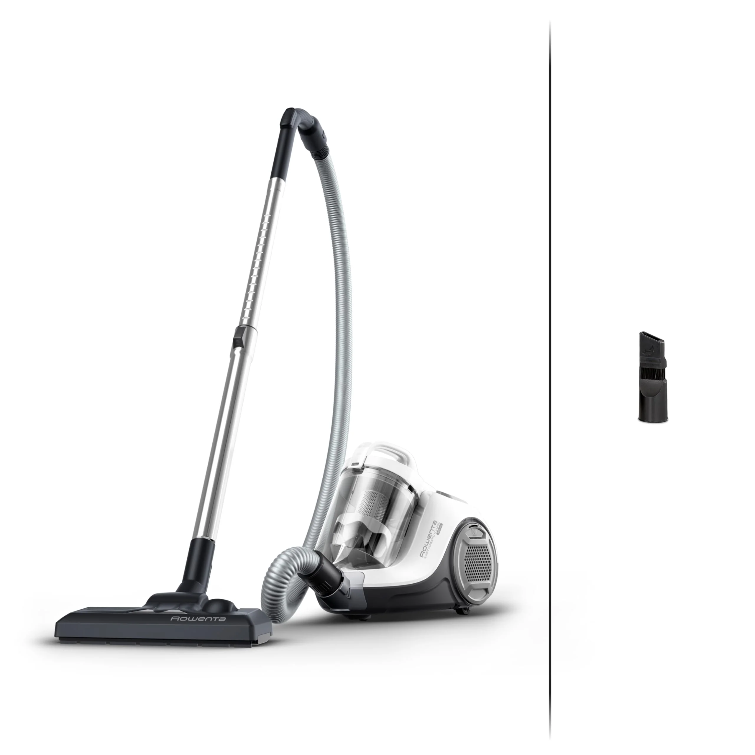 Rowenta RO2917 Swift Power Cyclonic, Bodenstaubsauger ohne Beutel, Weiß, 900 W, 1.2 liters, 77 Dezibel - Image 5