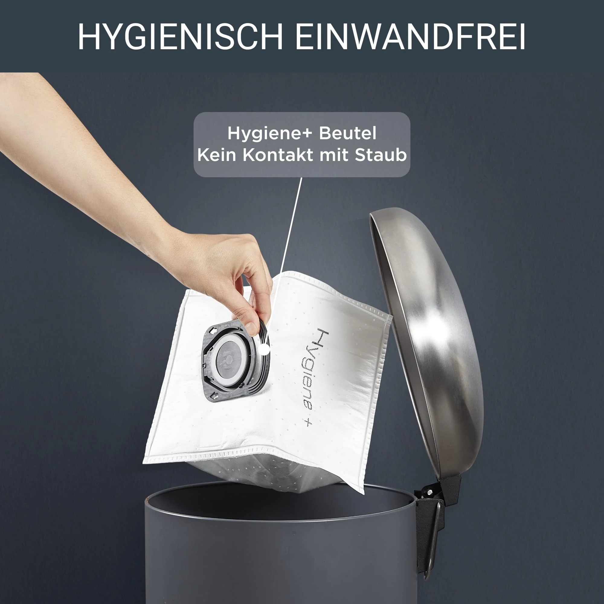 Rowenta RO3143 Power XXL, Bodenstaubsauger mit Beutel, Petrol/Grau, 900 W, 4.5 liters - Image 6