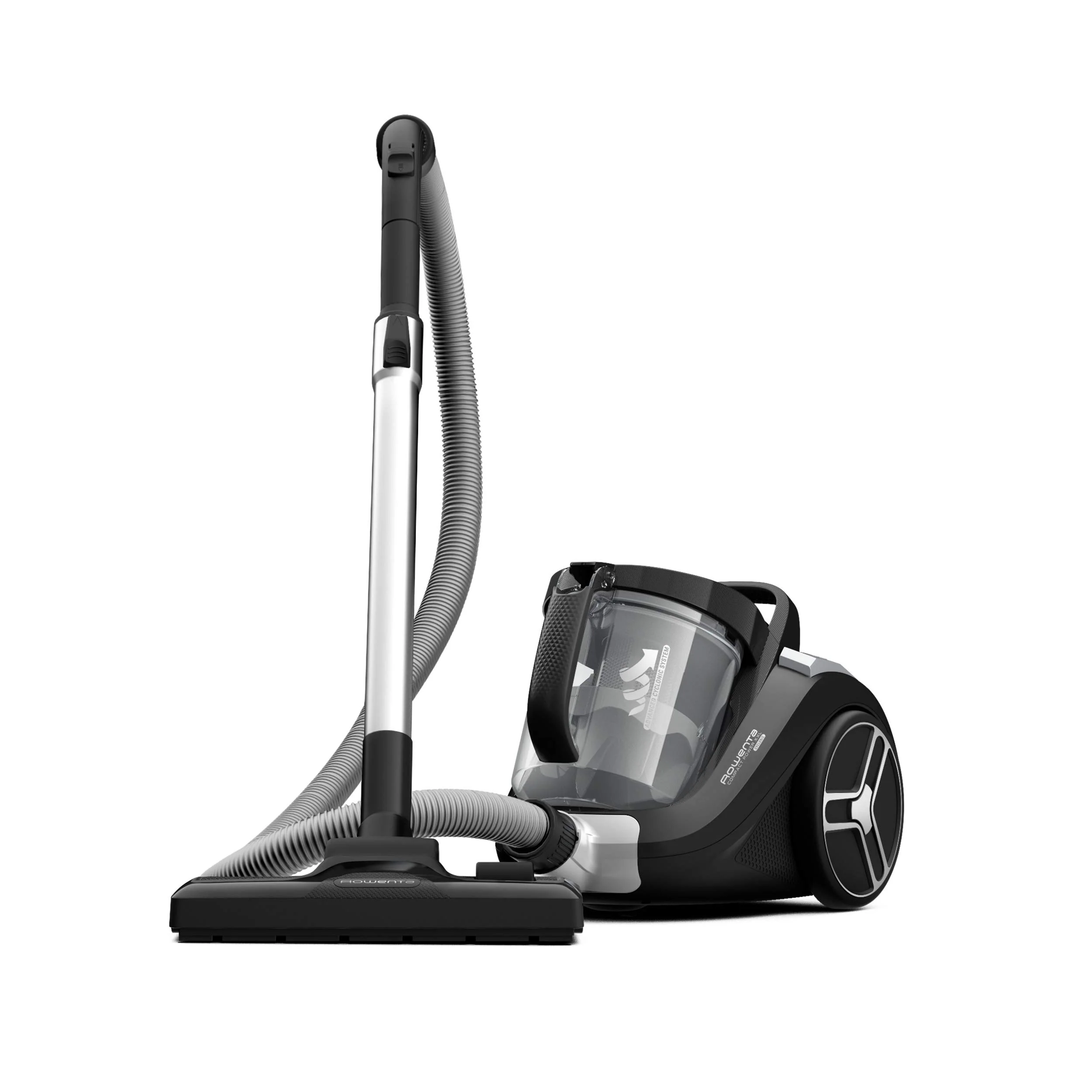 Rowenta RO4825EA Compact Power XXL, beutelloser Bodenstaubsauger, Schwarz, 550 W, 2.5 liters, 75 Dezibel - Image 7