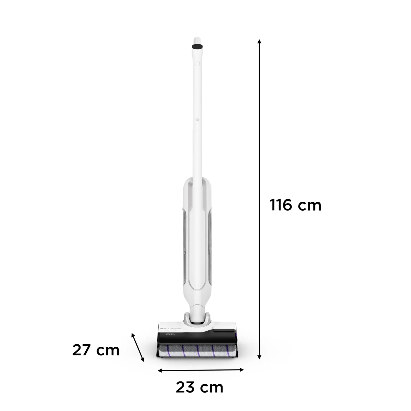 Rowenta X-Clean 4 kabelloser Nass-und Trockenstaubsauger, Selbstreinigungsfunktion, Nass Trockensauger 50min Laufzeit, automatische Schmutzerkennung, Nasssauger mit smartem LED Display, grau GZ5036WO - Image 4