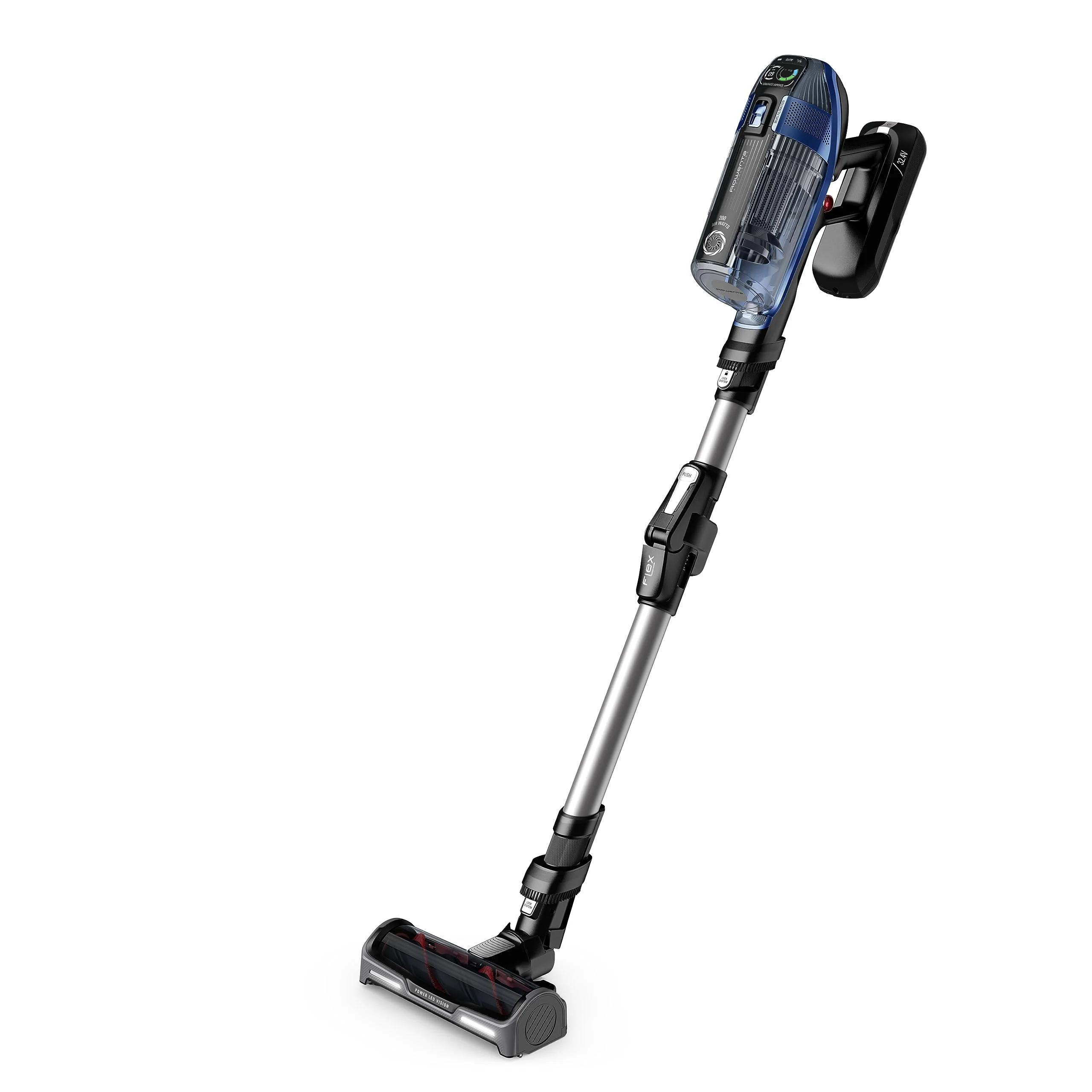 Rowenta X-Force Flex 14.60 Aqua, Kabelloser Staubsauger mit Wisch-Funktion, Flex-Gelenk, bis zu 200 AirWatt und 70 min Akku-Laufzeit, RH99C3WO - Image 7