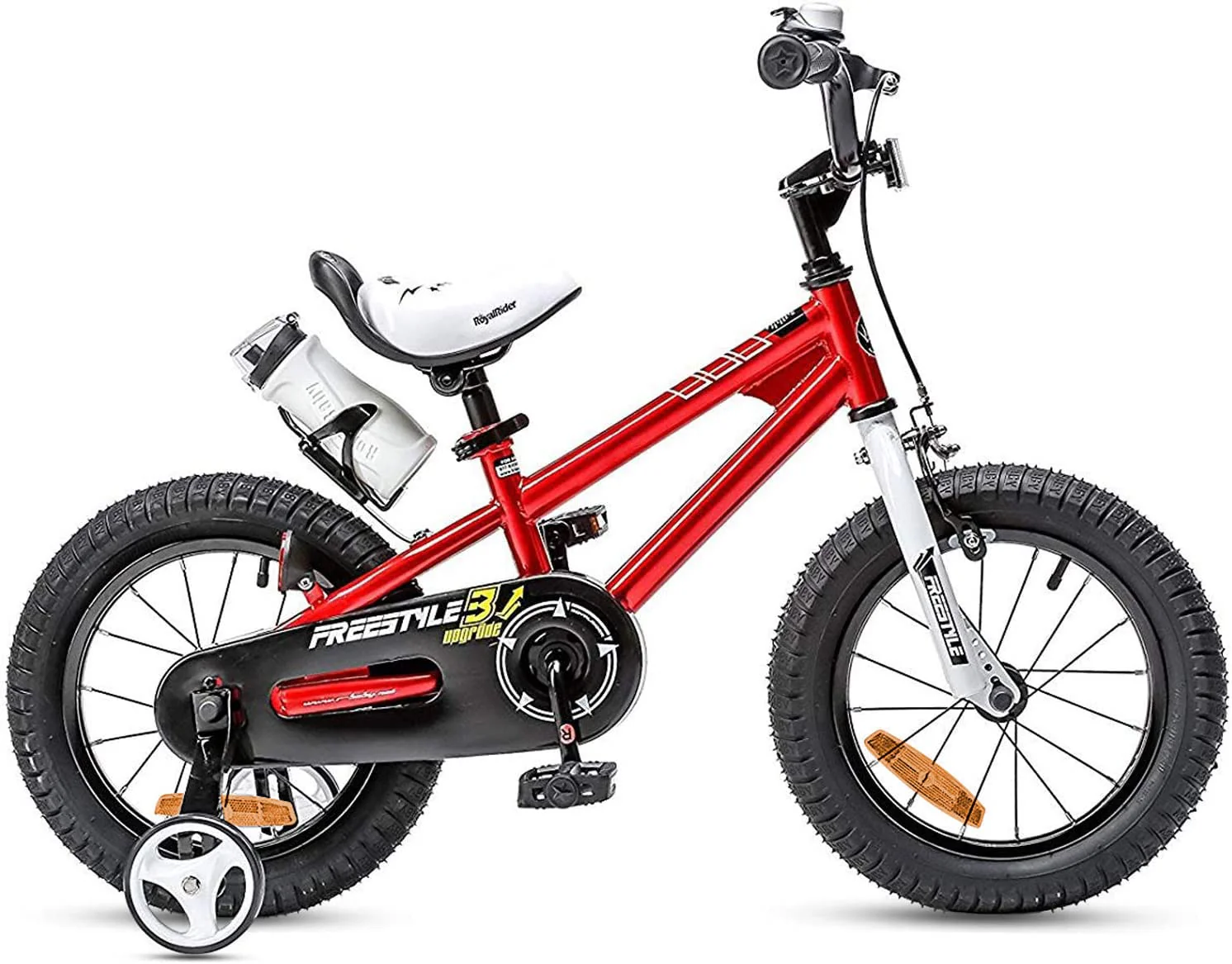 Royal Baby Freestyle Kinderfahrrad Jungen Mädchen mit Handbremse und Rücktritt 16 Zoll Fahrrad rot - Image 6