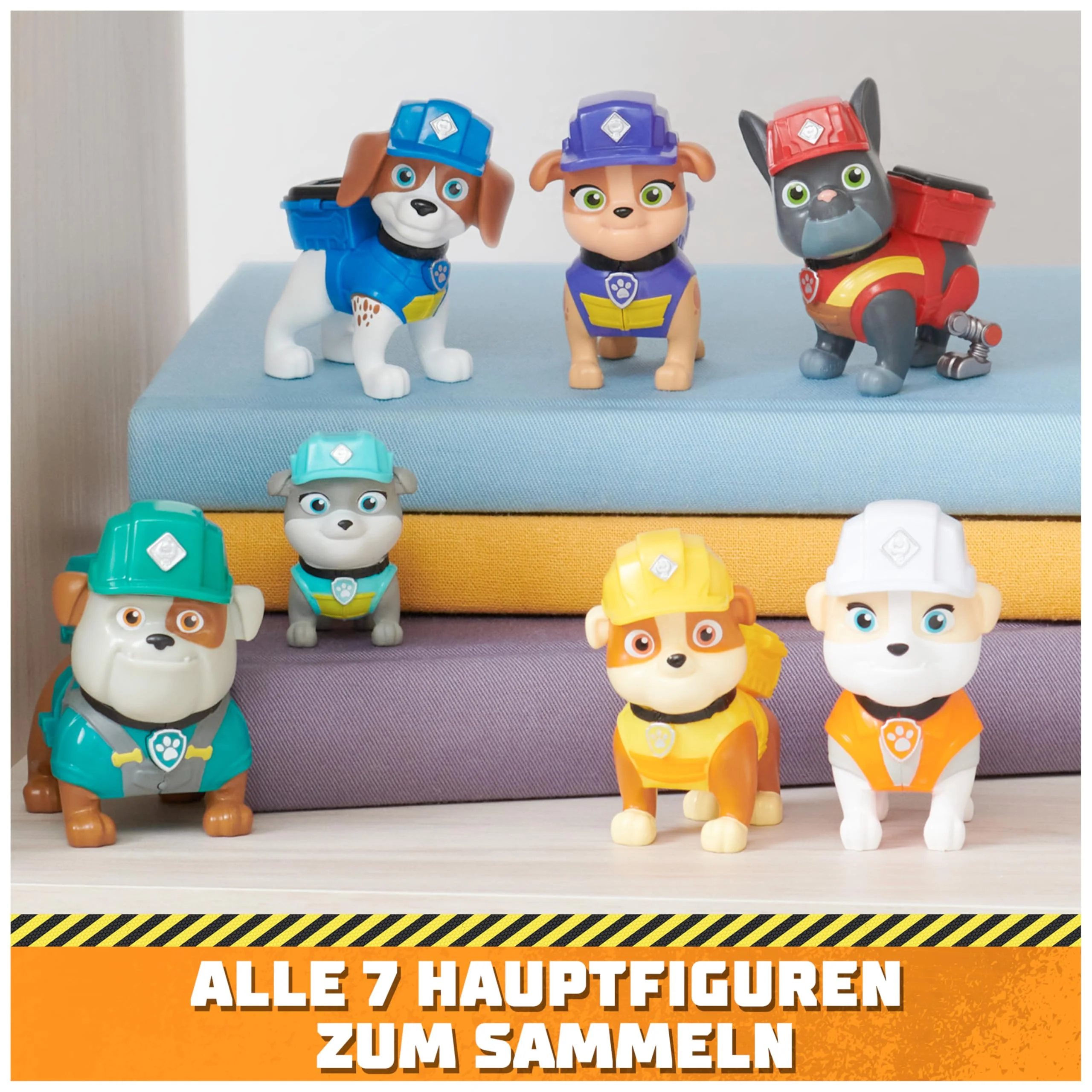 Rubble & Crew - Spielfiguren-Geschenkset mit 7 Hundefiguren zum Sammeln, Spielzeugfiguren, Spielzeug geeignet für Kinder ab 3 Jahren - Image 6