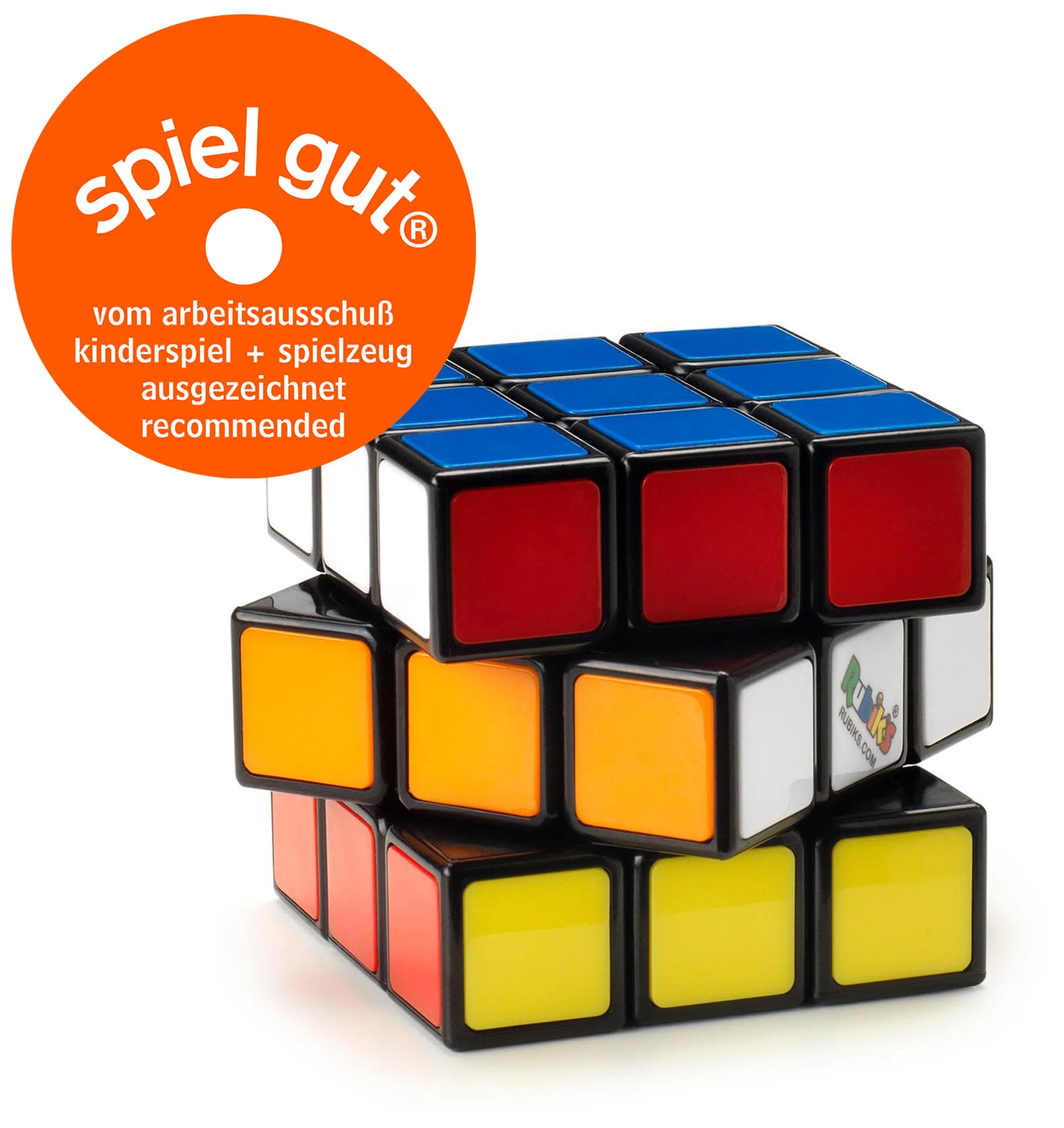 Rubik's - 3x3 Zauberwürfel, original klassischer Cube für Logik-Akrobaten ab 8 Jahren, verbesserter Mechanismus, leichtgängiges Handling, leuchtende Farben, geeignet zum Spielen unterwegs - Image 11
