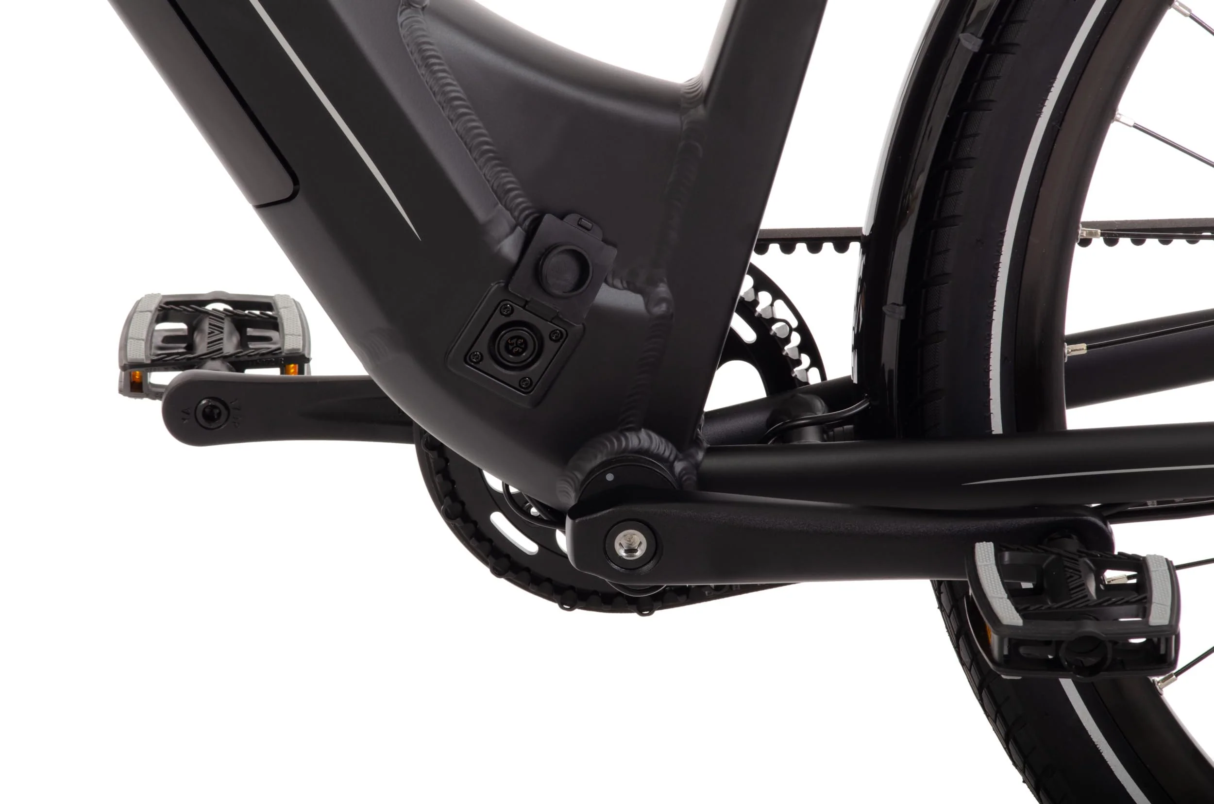 Rucanor Denver E-Bike 28″ (48 cm) – Riemenantrieb, Hydraulische Scheibenbremsen, 550 Wh Akku, matt schwarz – Damen - Image 7