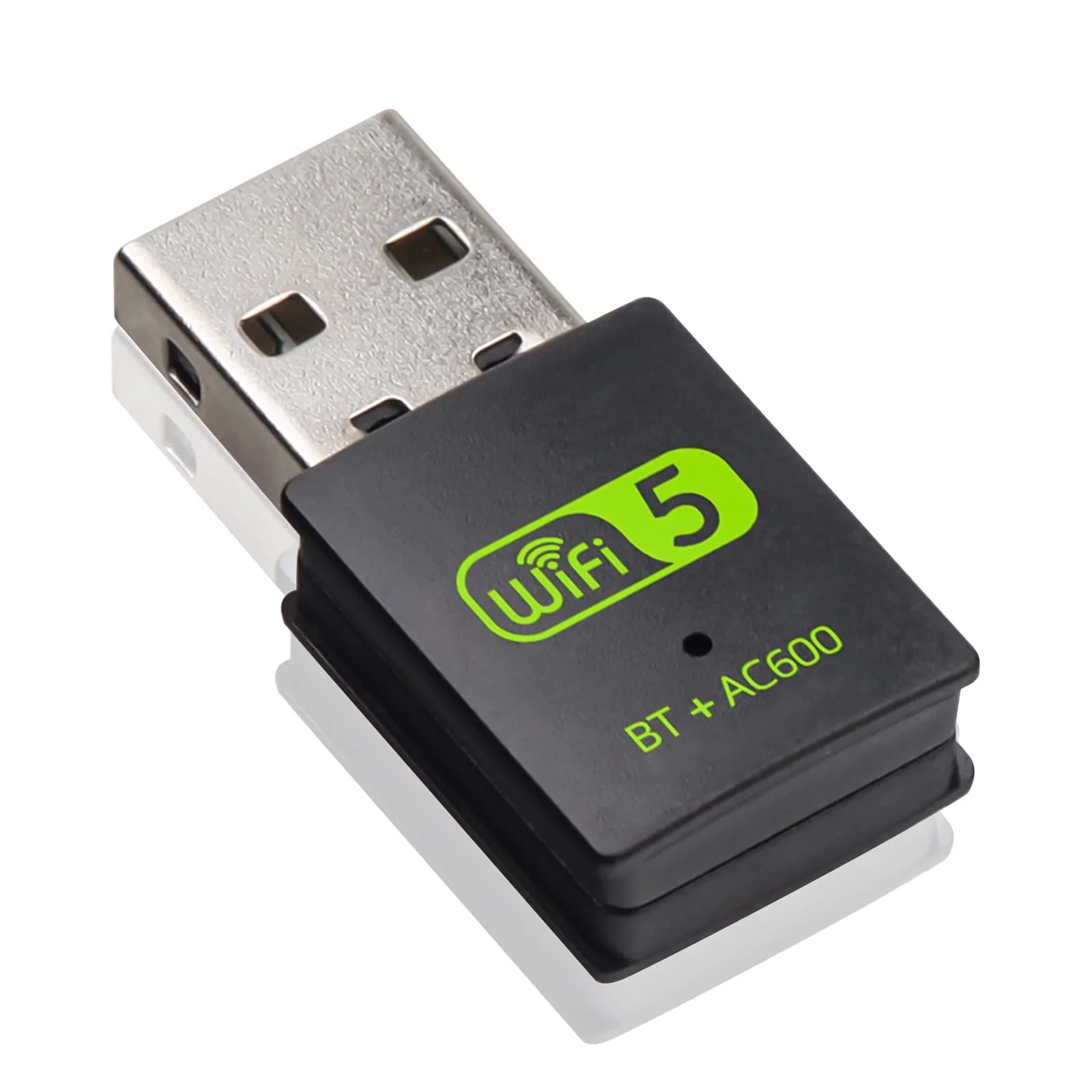 RUIZHI Bluetooth Dongle, AC600Mbit/s USB WLAN Adapter PC Dual Band 2,4G/5,8GHz, Internet Stick Karte Antenne PC/Laptop Kompatibel mit Windows 11/10/8.1/8/7/XP, Mac 10,9-10,15 - Image 8