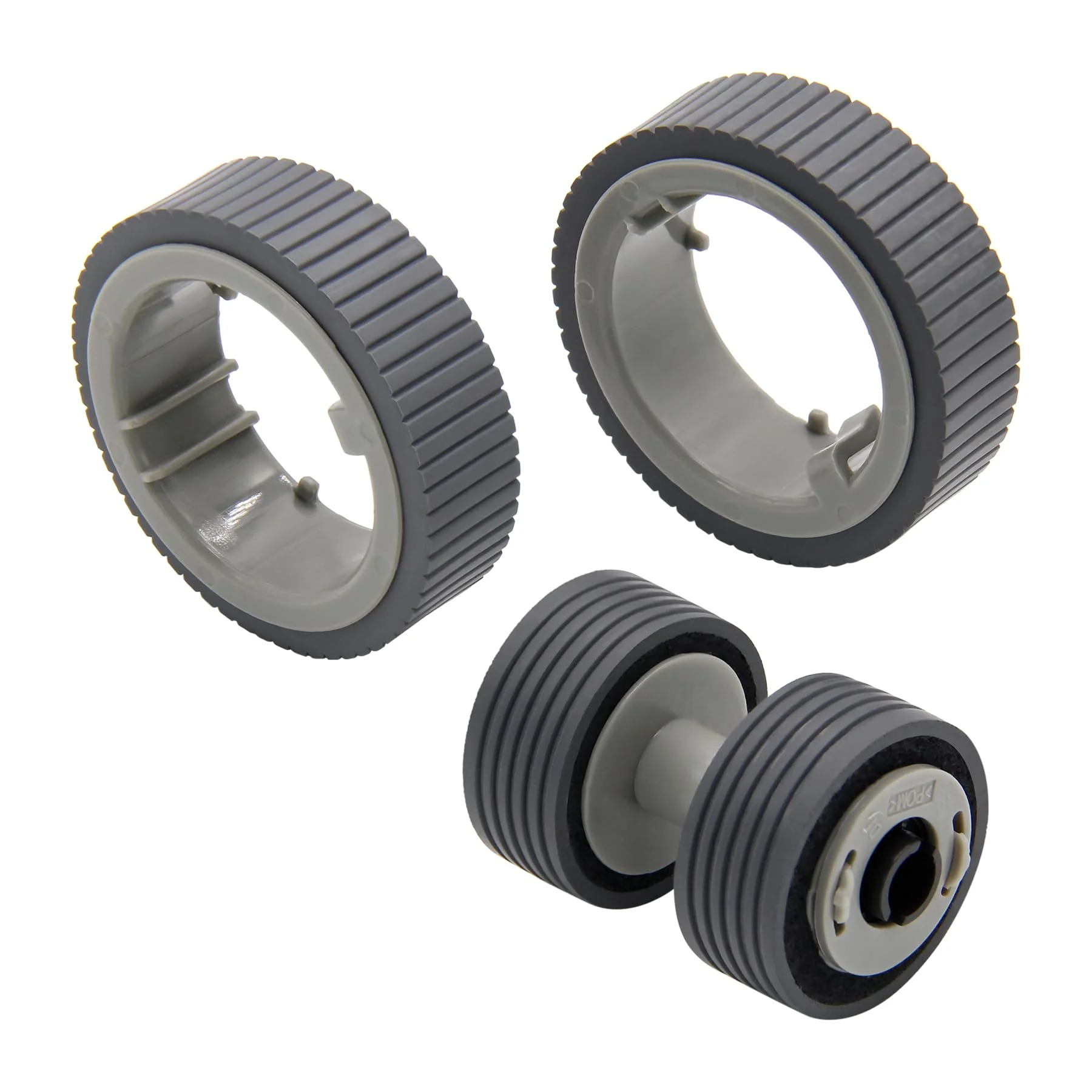 RURBRIN PA03670-0001 PA03670-0002 Scanner Papier Verbrauchsmaterial Kit Pick Roller + Bremsrolle Tonabnehmer Roller kompatibel mit fi-7260