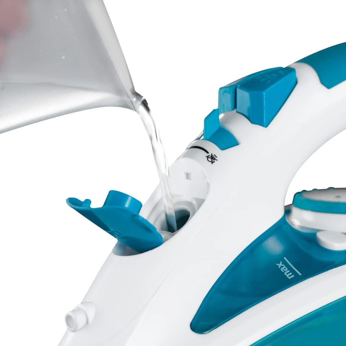 Russell Hobbs Dampfbügeleisen [2600W, 210 g Extra-Dampfstoß] Bügeleisen (300ml Wassertank, Keramik-Bügelsohle, Selbstreinigungs- & Sprühwasserfunktion, Antikalk & Tropfstopp, 70 g/min Dampf) 20562-56 - Image 5