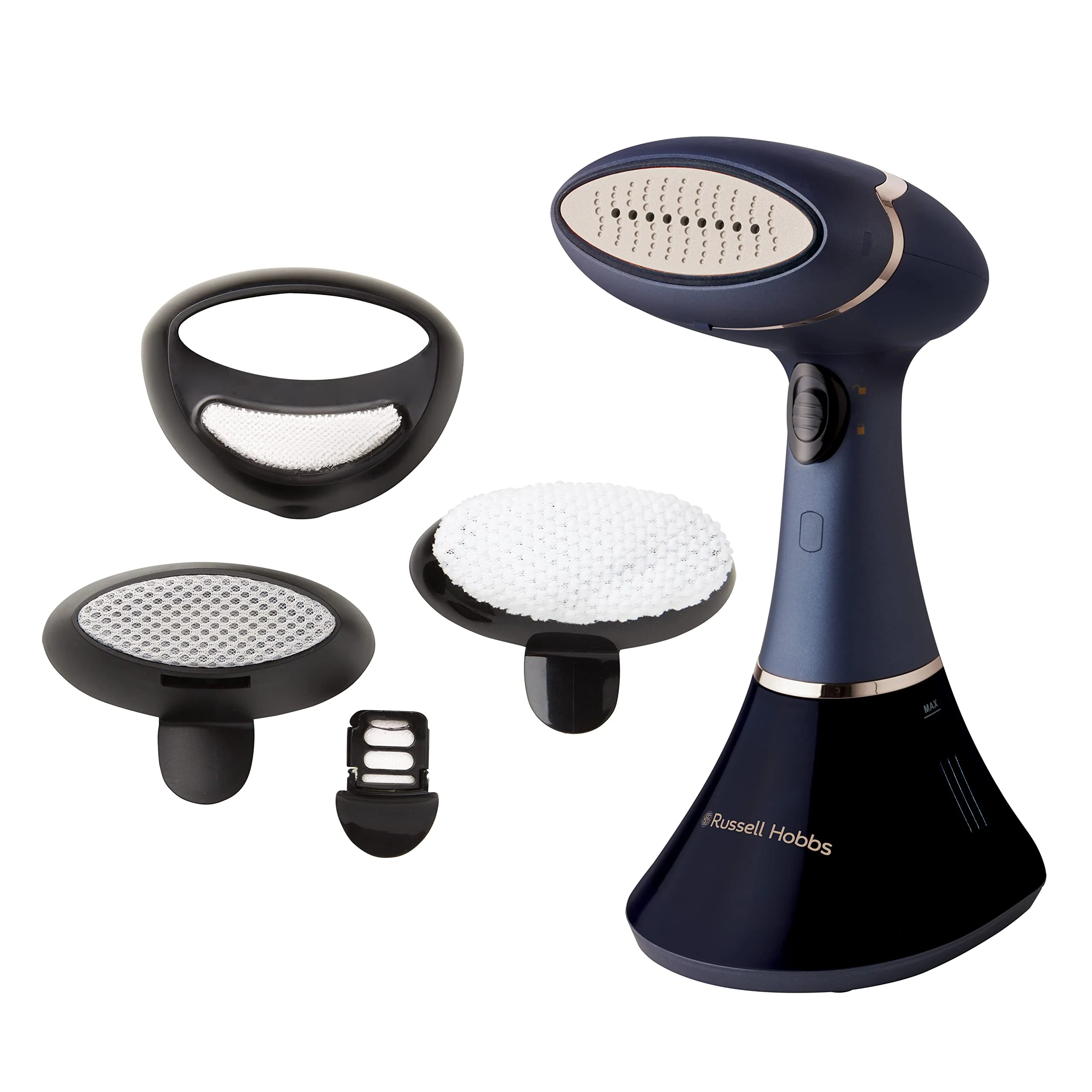 Russell Hobbs Dampfglätter [Testsieger] Bügeleisen Multi Steam Genie Pro Aroma (1800W, 32g/min Dampf, Reisebügeleisen inkl. 3 Aufsätze: Kleidung, Vorhänge, Polstermöbel) 28041-56 - Image 13