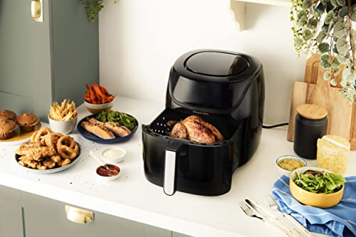 Russell Hobbs Heißluftfritteuse L 4L Rapid AirFryer [sehr kleines Gehäuse/7 Kochfunktionen/10 Programme] SatisFry (spülmaschinenfest, max 220°C, Fritteuse ohne Öl, Grillen,Backen,Braten etc) 27160-56 - Image 10