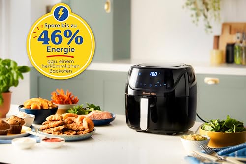 Russell Hobbs Heißluftfritteuse L 4L Rapid AirFryer [sehr kleines Gehäuse/7 Kochfunktionen/10 Programme] SatisFry (spülmaschinenfest, max 220°C, Fritteuse ohne Öl, Grillen,Backen,Braten etc) 27160-56 - Image 15