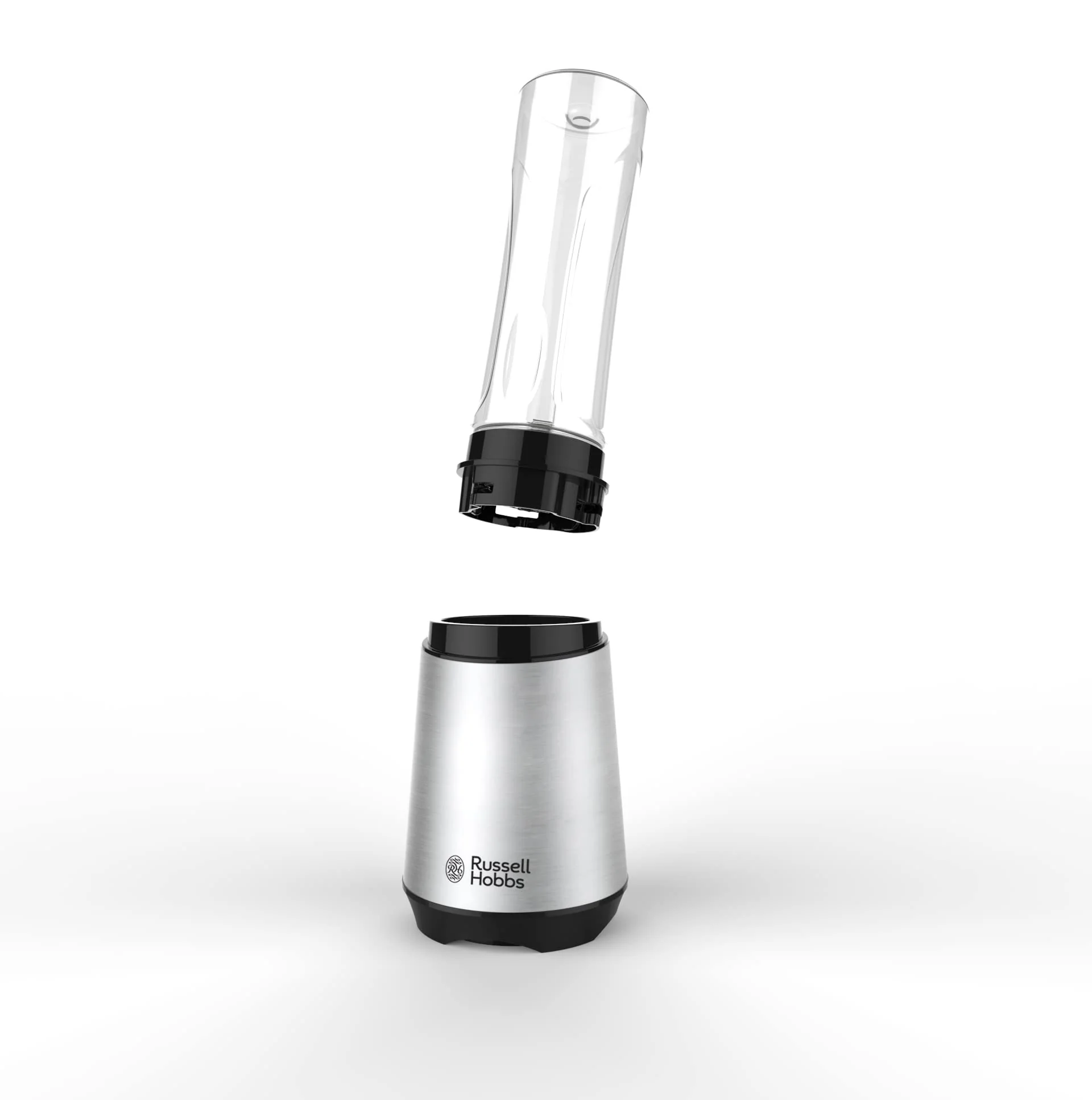 Russell Hobbs Mixer - Standmixer & Smoothie Maker to go [23.500 U/min Power-Motor] inkl. 2x Mixbehälter 600ml (BPA-frei, spülmaschinen- & bruchfest inkl. Deckel) Zerkleinerer, Edelstahl, 23470-56 - Image 10
