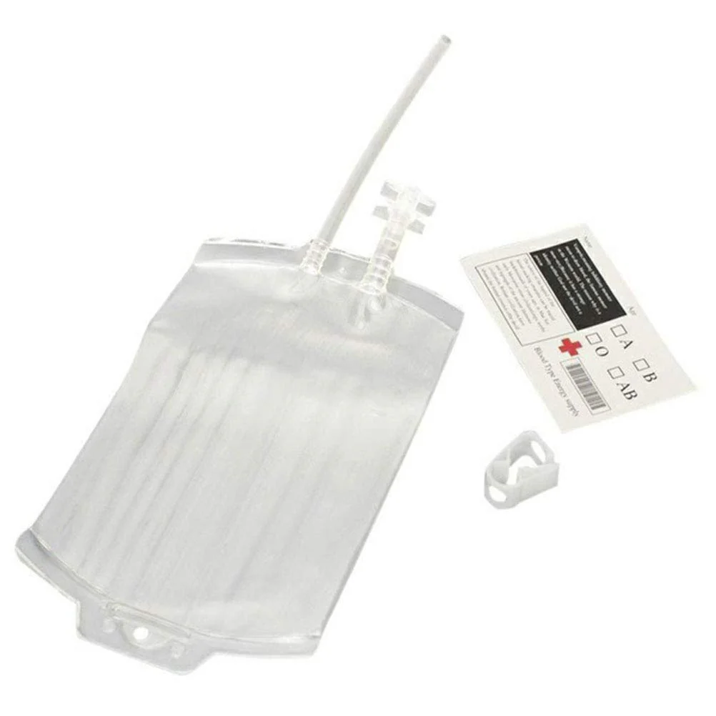 RUSTOO 1pcs Bluttransfusions-Trinkbeutel, Blutbeutel für Getränke, Halloween-Blutbeutel, Saftgetränkebeutel, wiederverwendbares Sicherheitsmaterial, Vampir-Zombie-Party-Cosplay-Requisiten, 350ml - Image 9