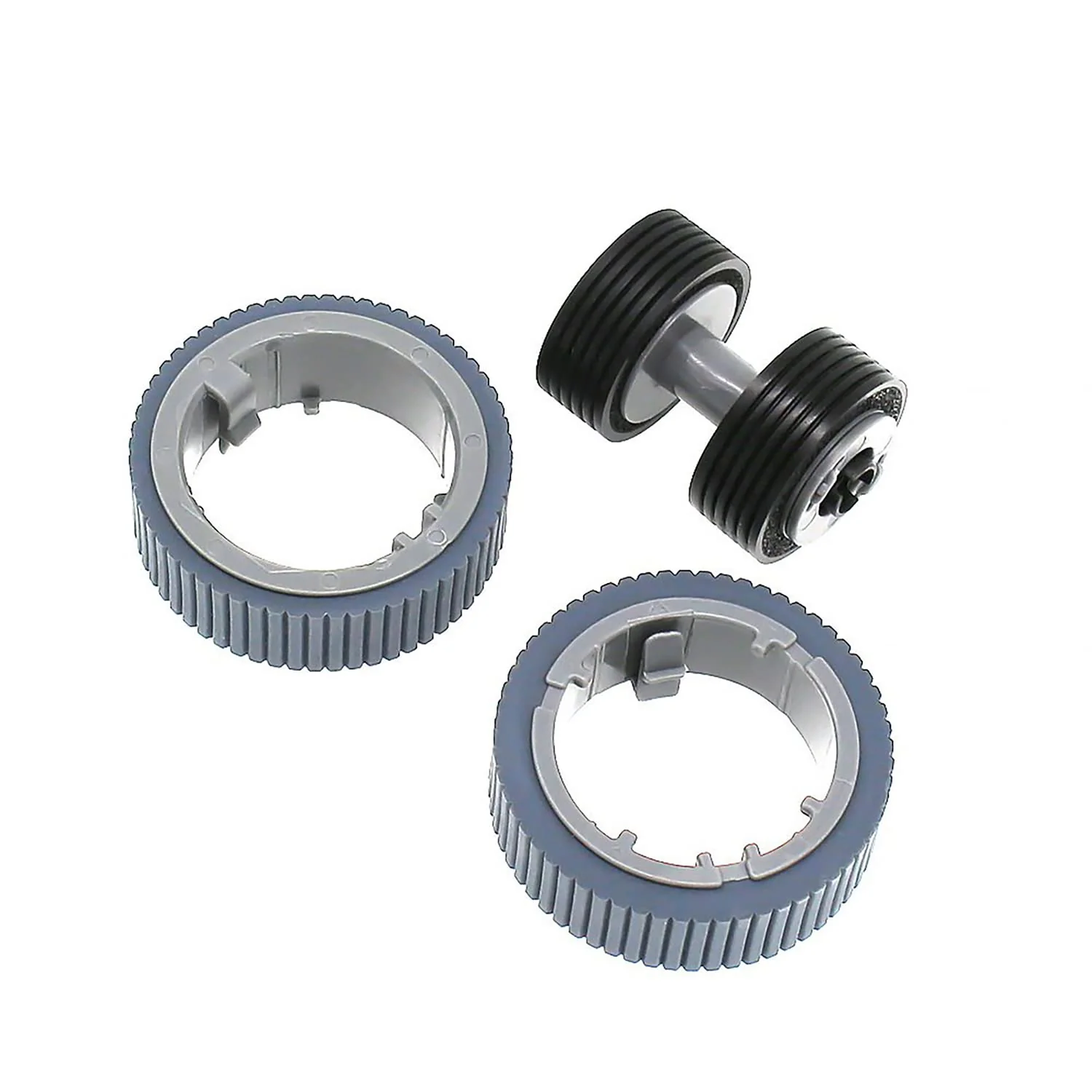 S-Union Scanner-Brems- und Schlagrollen-Set, kompatibel mit Fujitsu Fi-7160 Fi-7180 Fi-7260 Fi-7280 Teilenummer: PA03670-0001 PA03670-0002 Modell: FI-C728PR FI-C728BR - Image 3