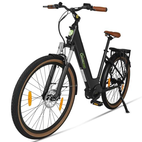 SachsenRAD E-SUV CityBike C5 Centro Riemen mit Diebstahlsicherung, ATB All Terrain E-Bikes Mittelmotor mit tiefem Einstieg,Alarmanlage, Elektrofahrrad Farbe Display Damen Herren Pedelec - Image 10