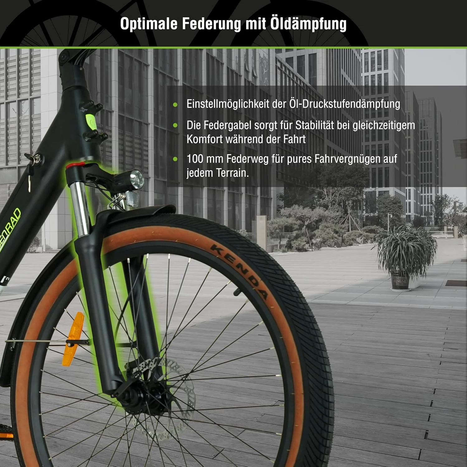 SachsenRAD E-SUV CityBike C5 Centro Riemen mit Diebstahlsicherung, ATB All Terrain E-Bikes Mittelmotor mit tiefem Einstieg,Alarmanlage, Elektrofahrrad Farbe Display Damen Herren Pedelec - Image 5