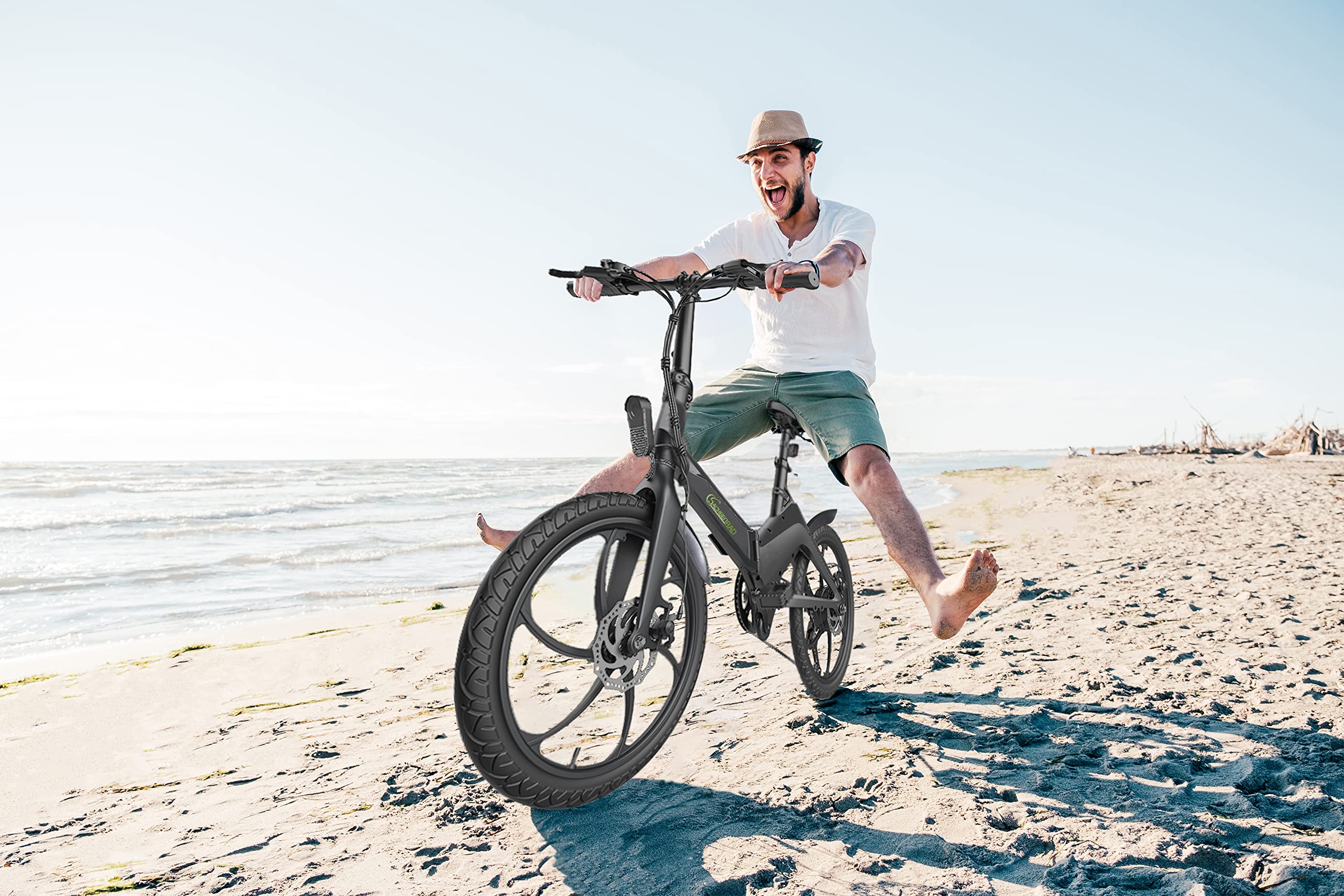 SachsenRAD F11 MagPuma Falt-Elektrofahrrad mit IF-Designsieger-Transporttasche, ultraleichter Magnesiumrahmen nur 19 kg, 20 Zoll mit StVZO-Zulassung - Image 2