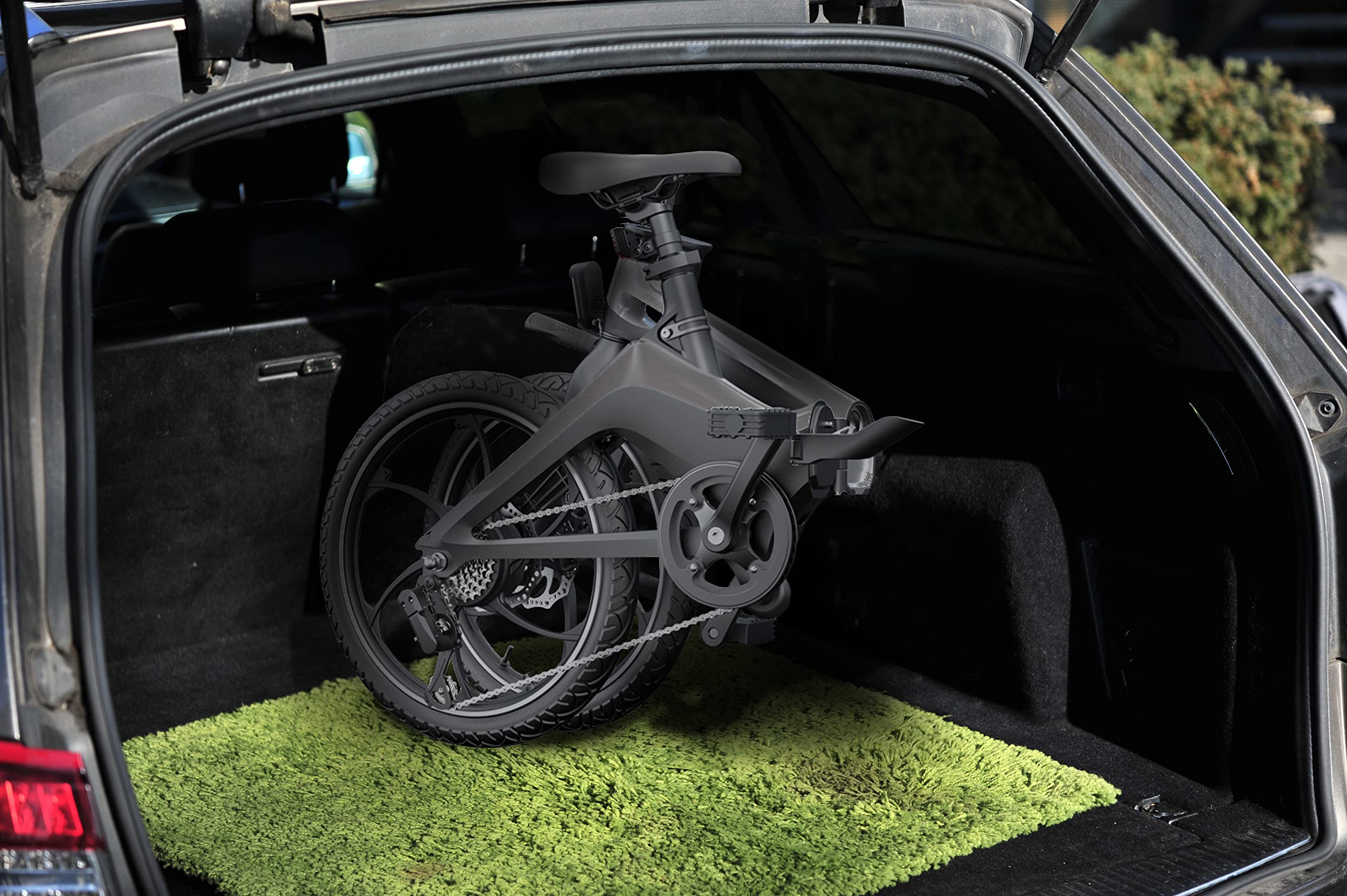 SachsenRAD F11 MagPuma Falt-Elektrofahrrad mit IF-Designsieger-Transporttasche, ultraleichter Magnesiumrahmen nur 19 kg, 20 Zoll mit StVZO-Zulassung - Image 3