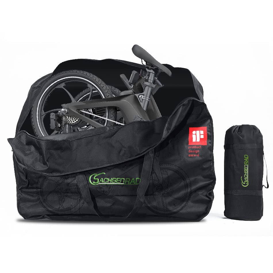 SachsenRAD F11 MagPuma Falt-Elektrofahrrad mit IF-Designsieger-Transporttasche, ultraleichter Magnesiumrahmen nur 19 kg, 20 Zoll mit StVZO-Zulassung - Image 7