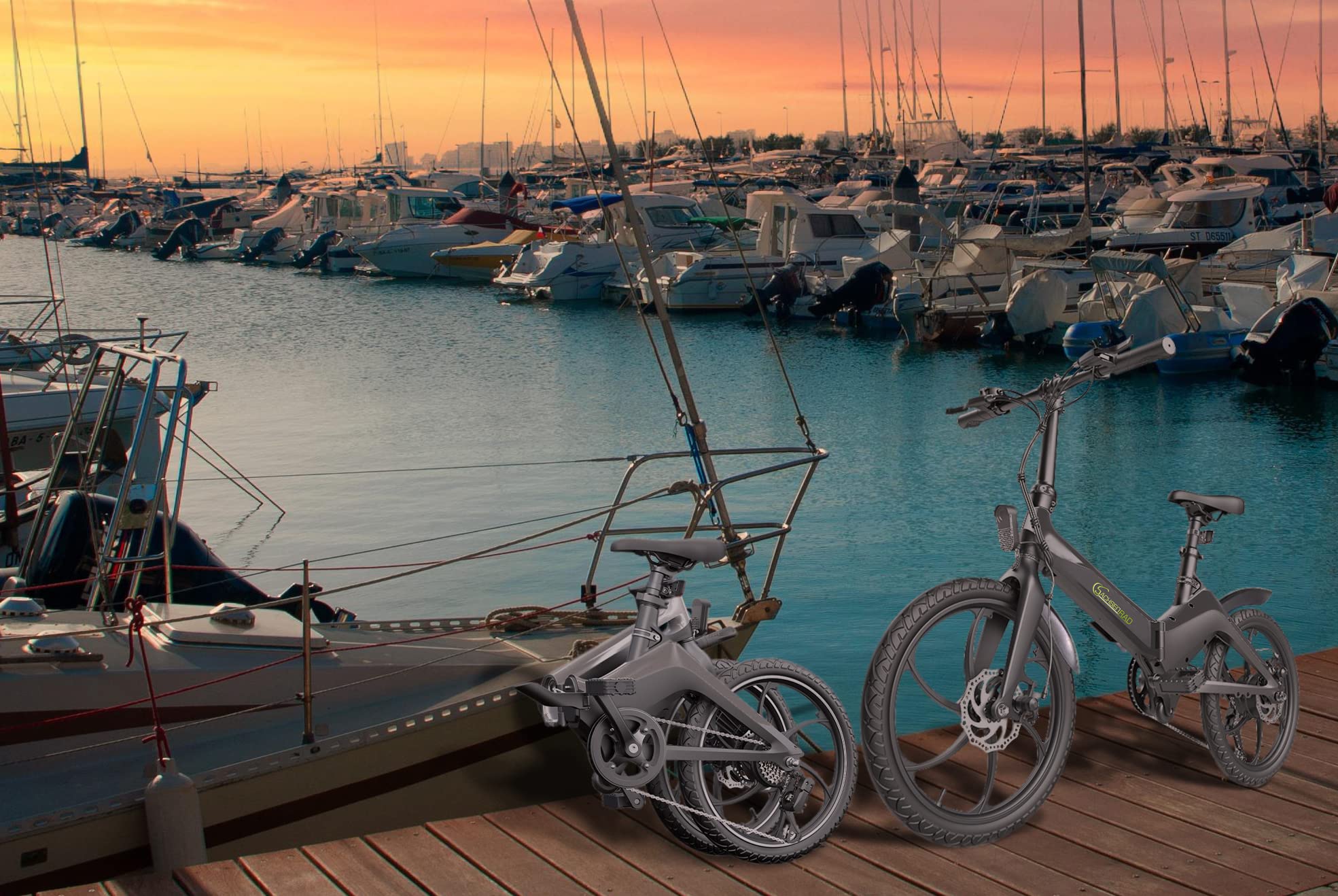 SachsenRAD F11 MagPuma Falt-Elektrofahrrad mit IF-Designsieger-Transporttasche, ultraleichter Magnesiumrahmen nur 19 kg, 20 Zoll mit StVZO-Zulassung - Image 9