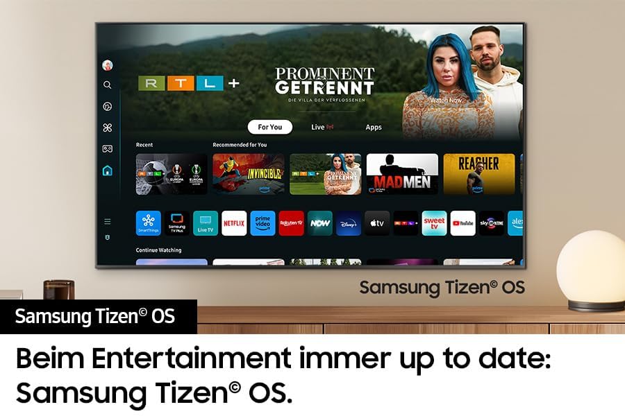 Samsung Crystal UHD 4K DU7179 Fernseher 50 Zoll, Samsung TV mit PurColor, 4K Upscaling, Crystal Prozessor 4K, Smart TV, GU50DU7179U, Deutsches Modell [2024] - Image 6