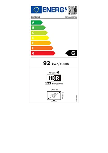 Samsung Crystal UHD 4K TV 50 Zoll (GU50AU8079UXZG), HDR, AirSlim, Dynamic Crystal Color [2021] - Image 4