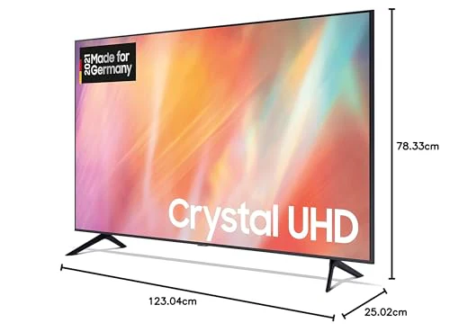 Samsung Crystal UHD TV 4K AU7199 55 Zoll (GU55AU7199UXZG, Deutsches Modell), HDR, Q-Symphony, rahmenloses Design, Smart TV [2021] - Image 4