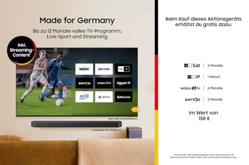 Samsung Crystal UHD U8079F 4K 43 Zoll (108 cm) LED Fernseher, Crystal Prozessor 4K, MetalStream Design, SmartThings, AI Upscaling, Gaming Hub, Knox Security, Kostenlose Inhalte, Smart TV - Image 2