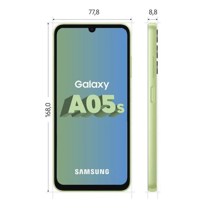 Samsung Galaxy A05s Smartphone 64 Go Lime - Image 5