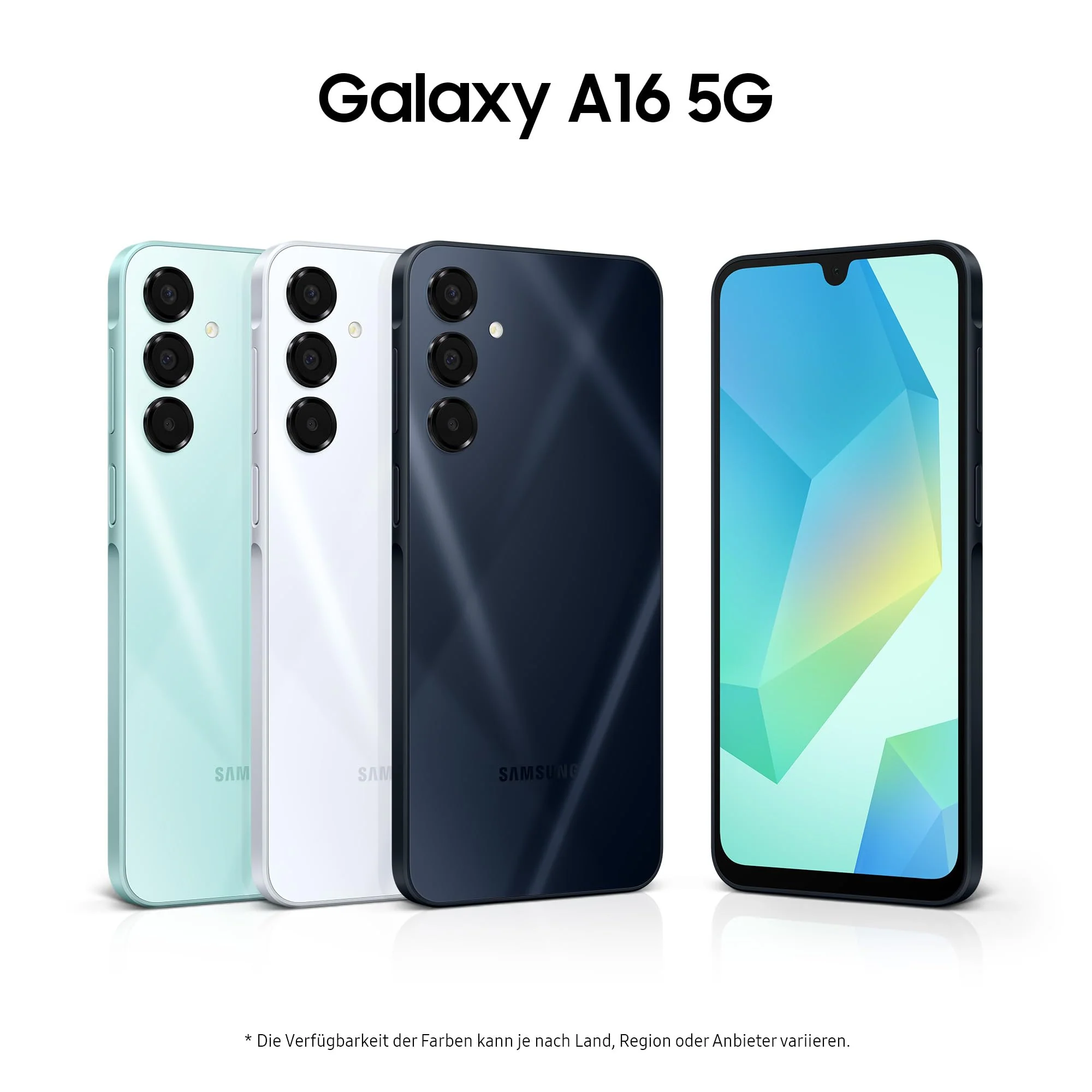Samsung Galaxy A16 5G Smartphone ohne Vertrag, Handy mit Android, 50-MP-Hauptkamera, 16,91 cm / 6,7" Display, 128 GB, Blue Black+Card Slot Cover, Blue - Image 7