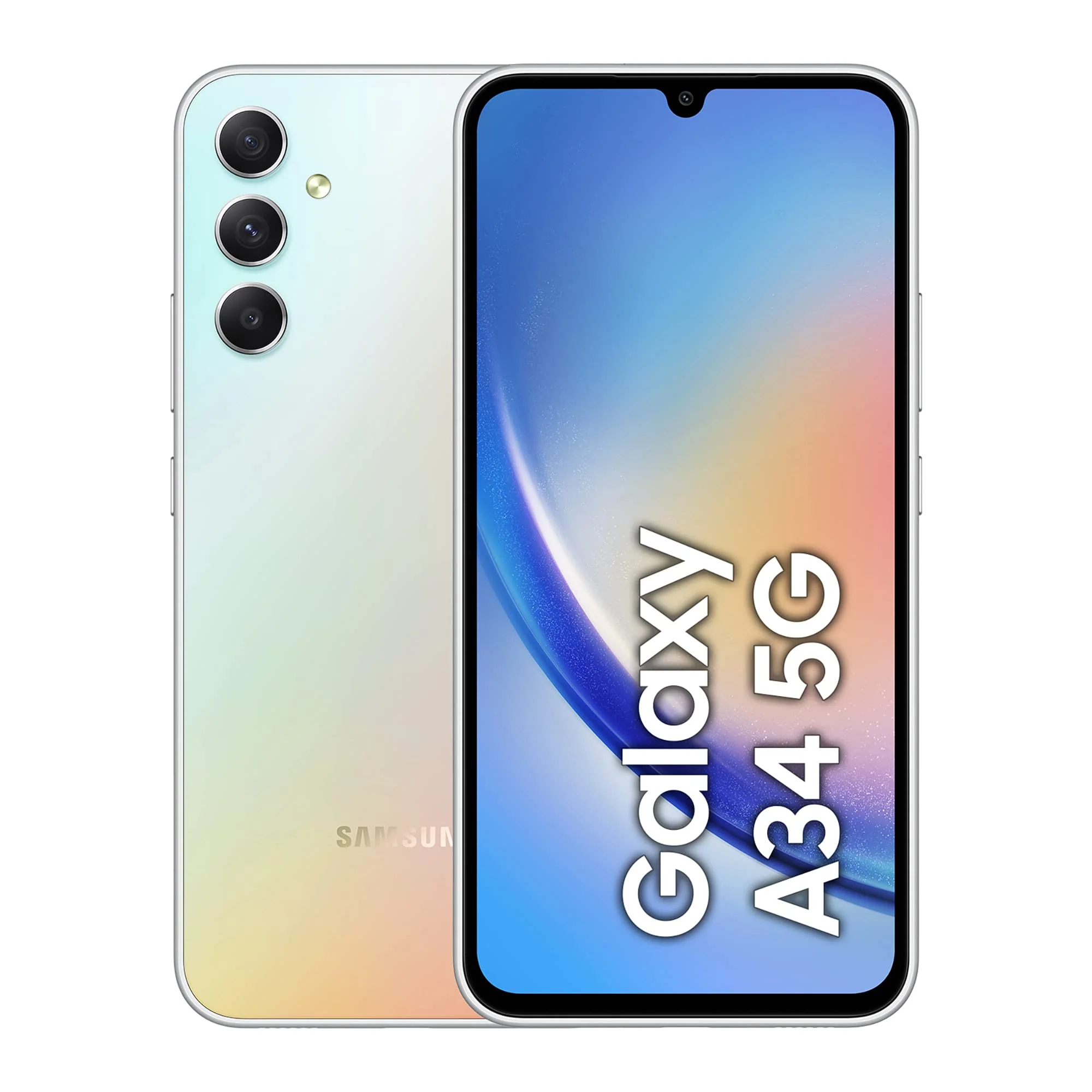 Samsung Galaxy A34 5G, Android Smartphone, 6,6 Zoll Dynamic AMOLED Display, 5.000 mAh Akku, 256 GB/8 GB RAM Handy in Awesome Silver inkl. 30 Monate Herstellergarantie [Exklusiv bei Amazon] - Image 6