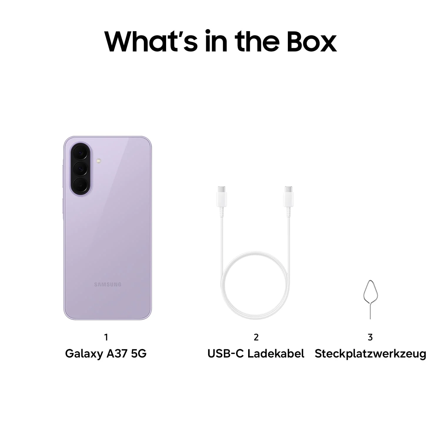 Samsung Galaxy A37 5G, Schlankes AI-Smartphone, Awesome Intelligence, 128 GB Speicherplatz, 50 MP Weitwinkel-Kamera, Bis zu 2 Tage Akkulaufzeit, IP68, Awesome Lavender, 2,5 Jahre Herstellergarantie - Image 8