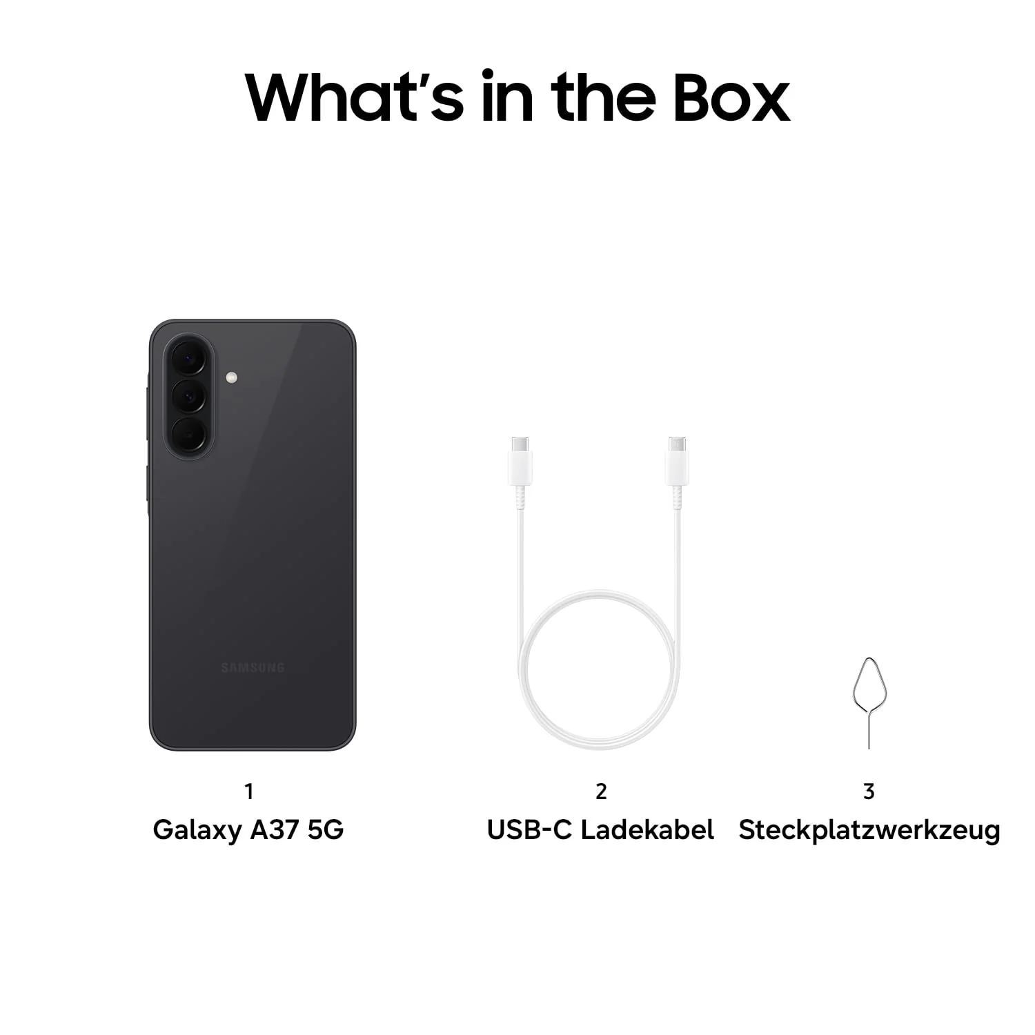 Samsung Galaxy A37 5G, Schlankes AI-Smartphone, Awesome Intelligence, 256 GB Speicherplatz, 50 MP Weitwinkel-Kamera, Bis zu 2 Tage Akkulaufzeit, IP68, Awesome Charcoal, 2,5 Jahre Herstellergarantie - Image 8