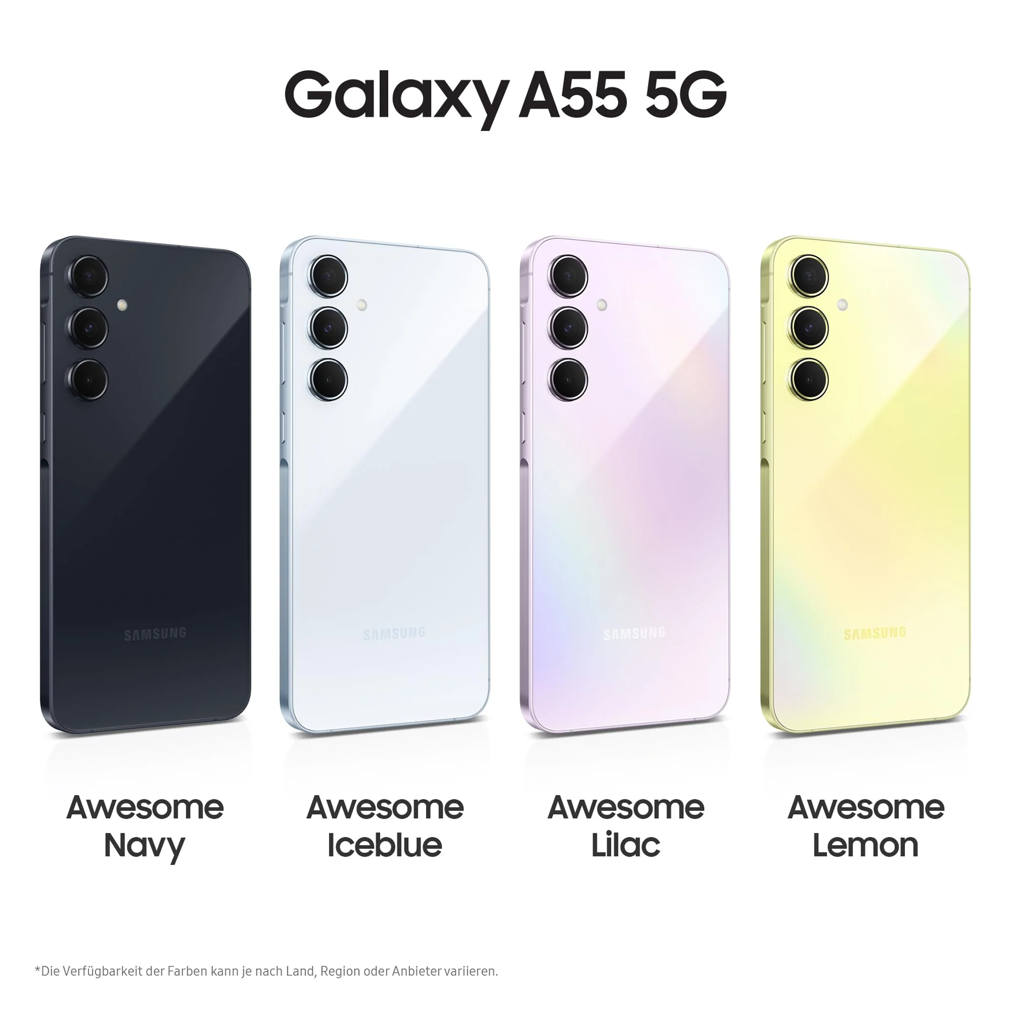Samsung Galaxy A55 5G Smartphone, Android-Handy ohne Vertrag, 256 GB / 8 GB RAM, 2 Tage Akkulaufzeit, 50-MP-Kamera, Awesome Lemon, 2,5 Jahre Herstellergarantie - Image 7