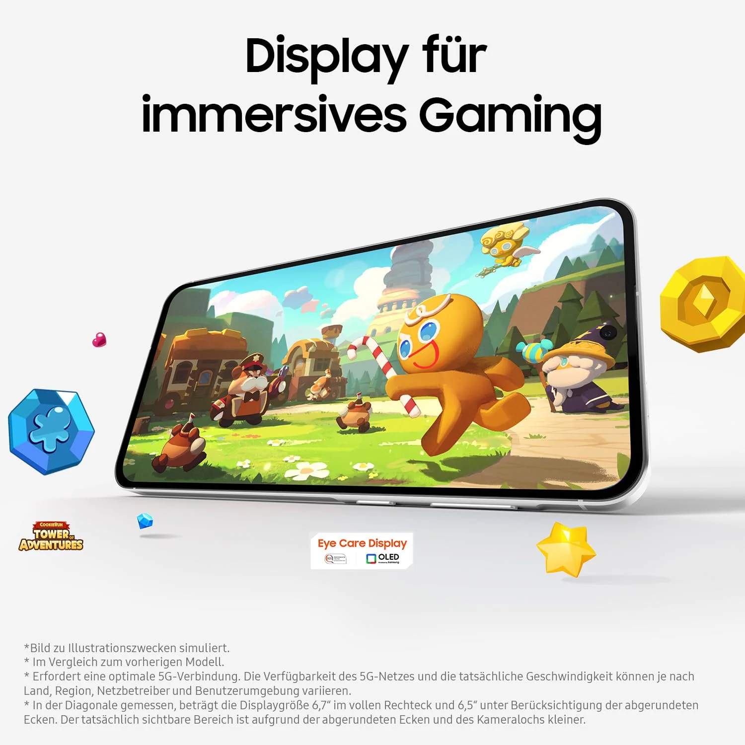 Samsung Galaxy A56 5G AI Smartphone ohne Vertrag, Simlockfreies AI Handy mit Android, 8 GB RAM, 256 GB Speicher, 50-MP-Kamera, Awesome Graphite, 2,5 Jahre Herstellergarantie [Exklusiv auf Amazon] - Image 6