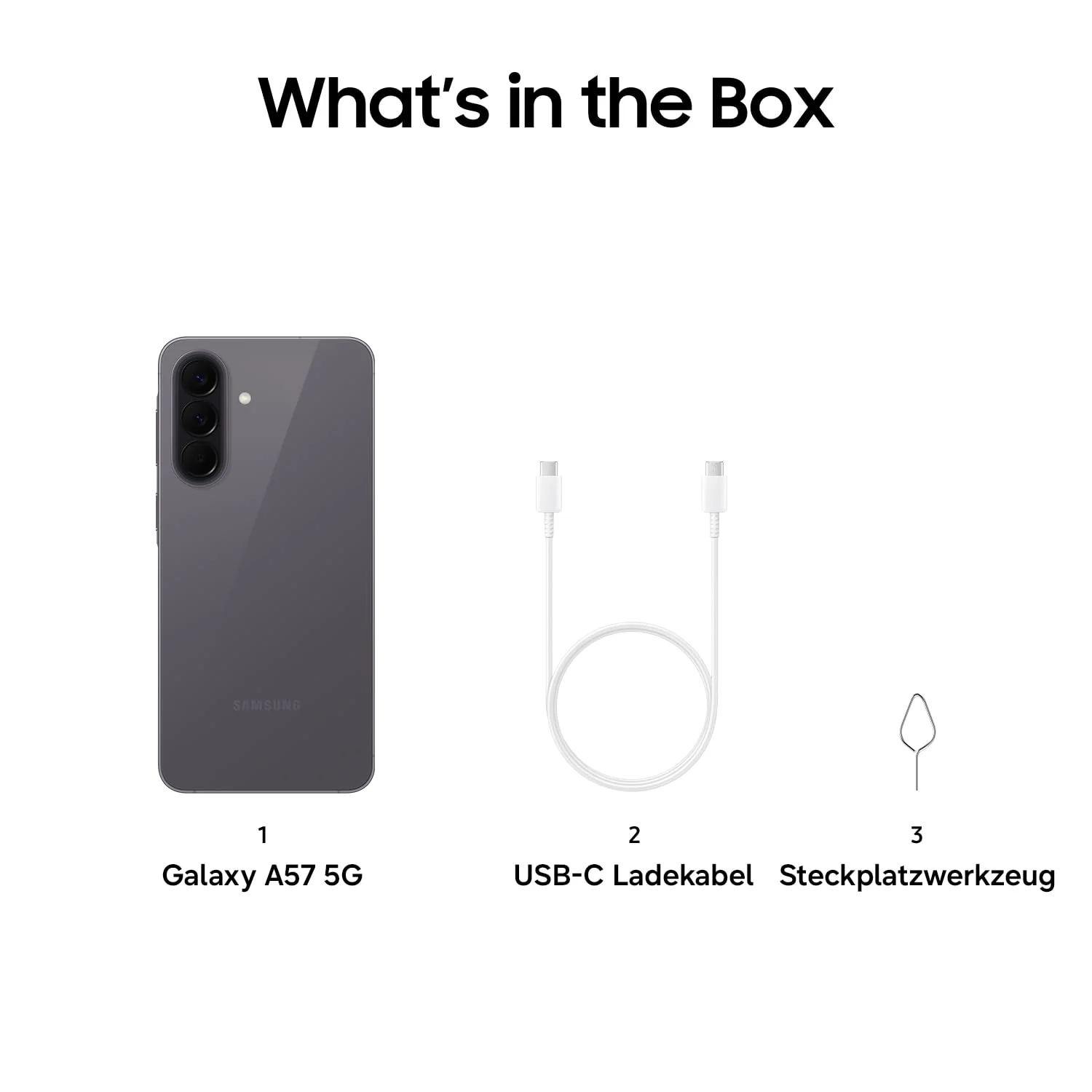 Samsung Galaxy A57 5G, Schlankes AI-Smartphone, Awesome Intelligence, 128 GB Speicherplatz, 50 MP Weitwinkel-Kamera, Bis zu 2 Tage Akkulaufzeit, IP68, Awesome Gray, 2,5 Jahre Herstellergarantie - Image 10