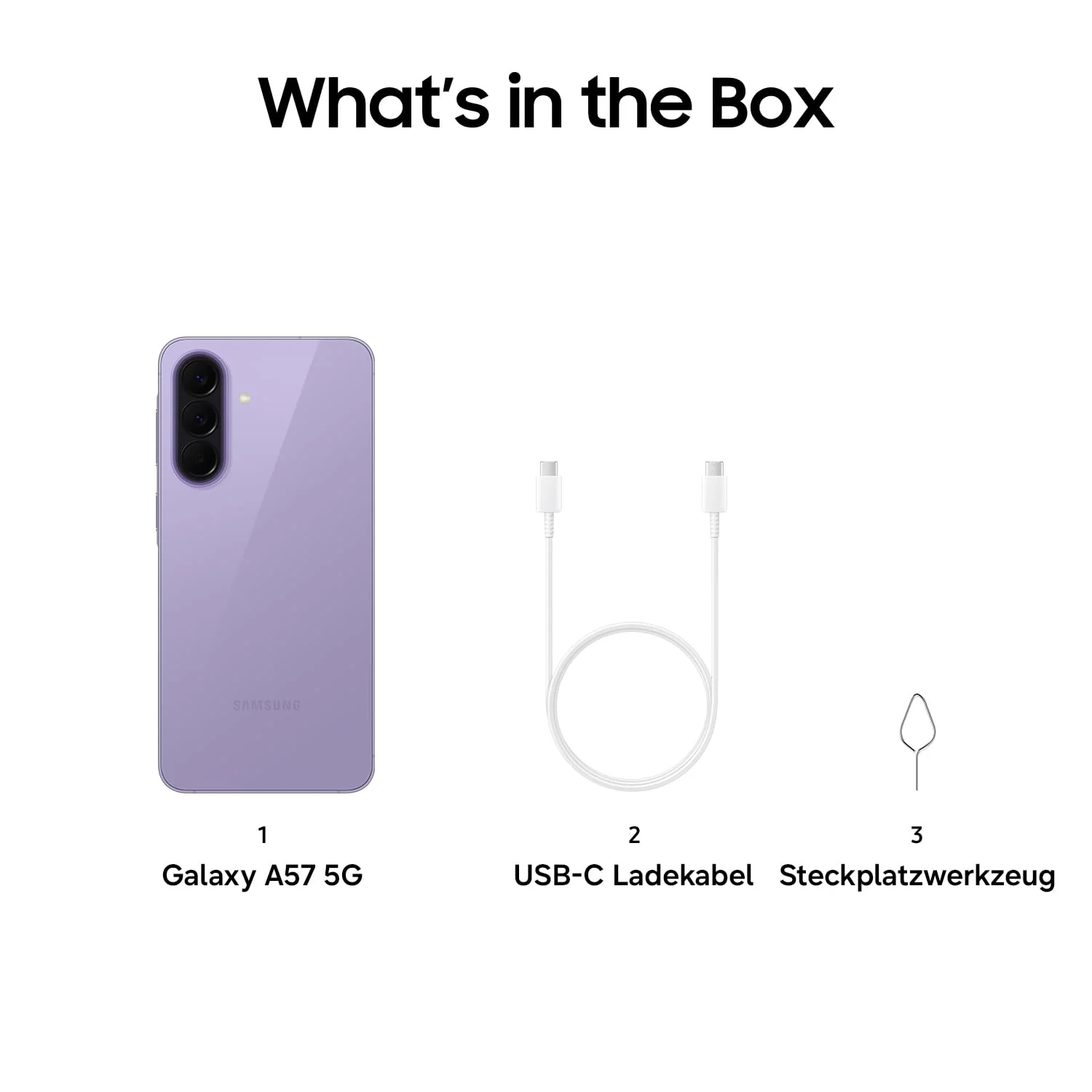 Samsung Galaxy A57 5G, Schlankes AI-Smartphone, Awesome Intelligence, 128 GB Speicherplatz, 50 MP Weitwinkel-Kamera, Bis zu 2 Tage Akkulaufzeit, IP68, Awesome Lilac, 2,5 Jahre Herstellergarantie - Image 10