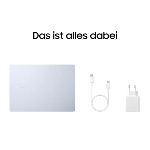 Samsung Galaxy Book4 Edge Galaxy AI-Laptop, 16-Zoll-Display, 16GB RAM, Snapdragon X Elite Prozessor, Notebook 512GB Speicher, Copilot+ PC, Sapphire Blue, 3 Jahre Herstellergarantie - Image 2