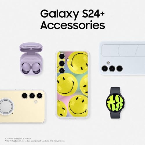 Samsung Galaxy S24+ AI Smartphone, Android-Handy ohne Vertrag, 12 GB RAM, 256 GB Speicher, 50-MP-Kamera, Lange Akkulaufzeit, Amber Yellow, 3 Jahre Herstellergarantie - Image 3