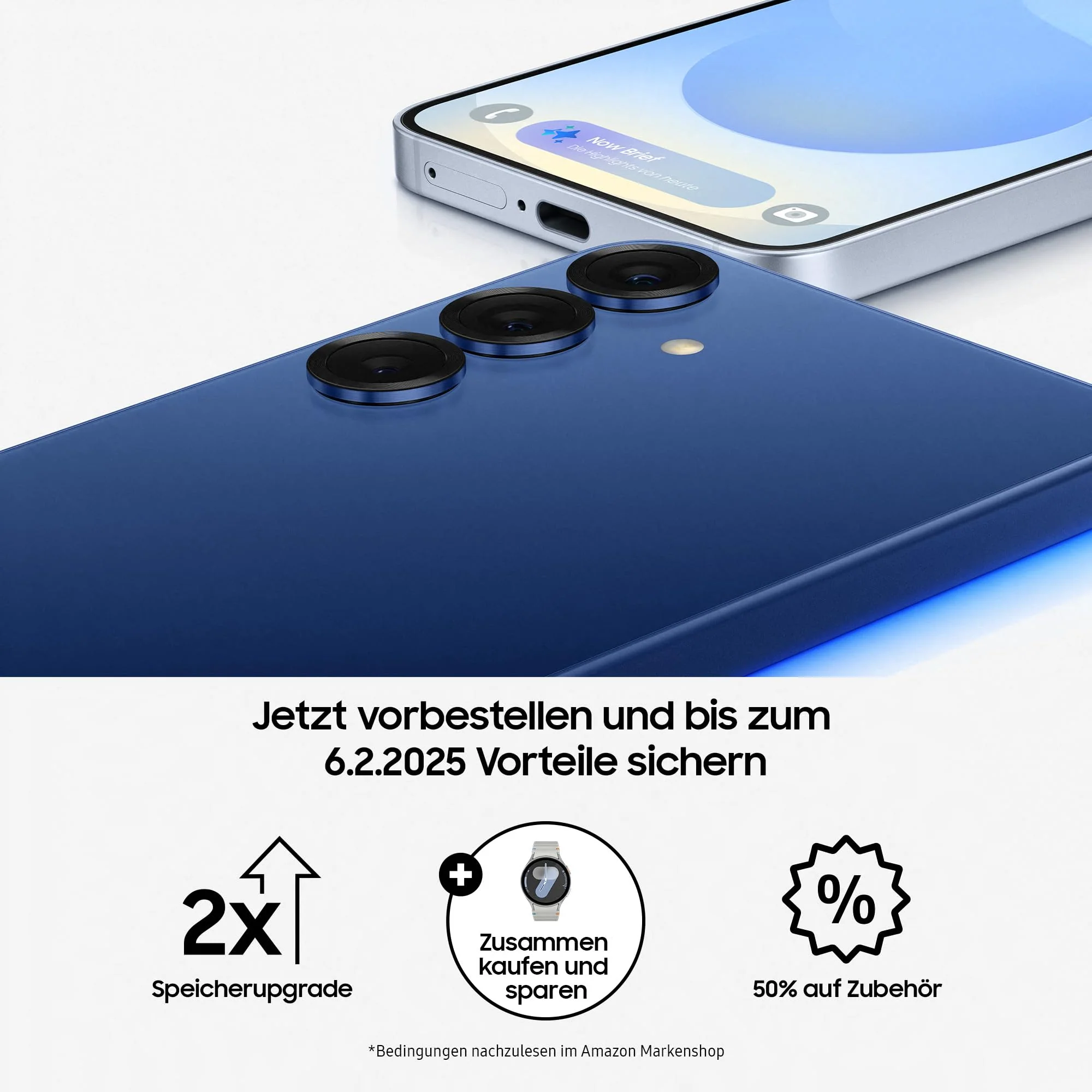 Samsung Galaxy S25+ AI Smartphone mit Galaxy AI, Ohne Vertrag, AI Handy mit Android, 12 GB RAM, 512 GB Speicher, 50-MP-Kamera, Silver Shadow, 3 Jahre Herstellergarantie [Exklusiv auf Amazon] - Image 5